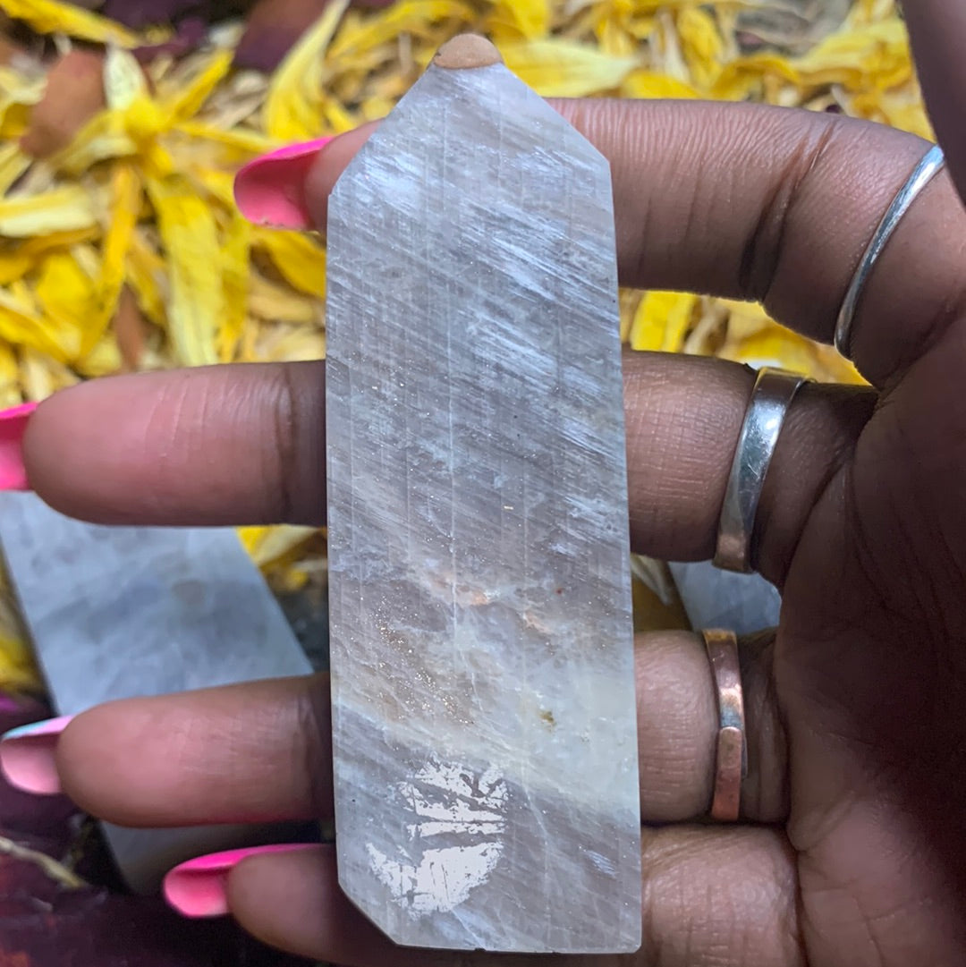 Peach Moonstone Points