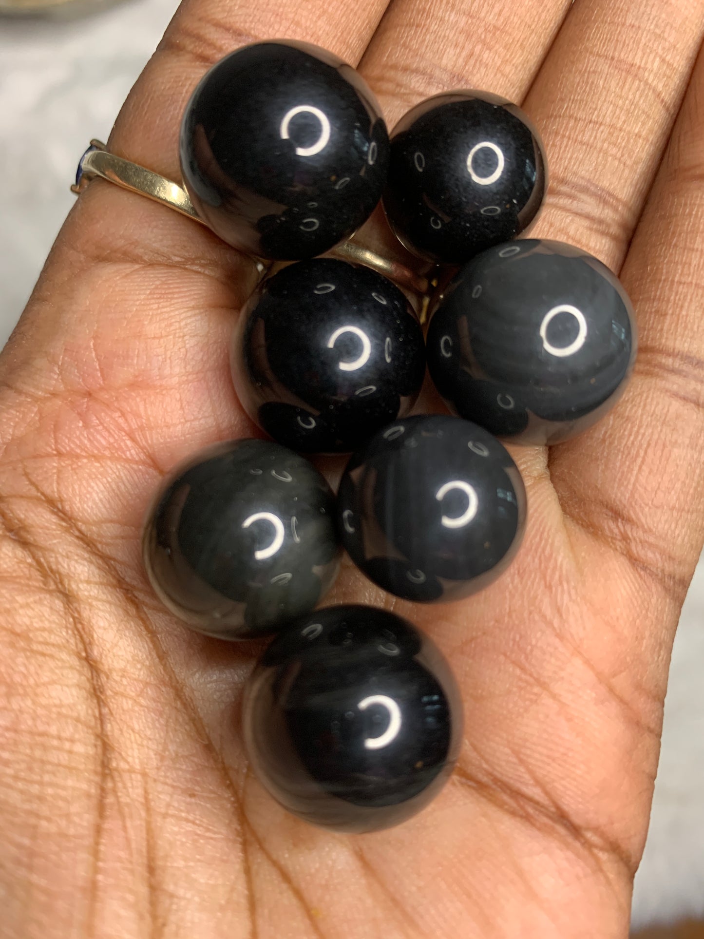 Rainbow Obsidian Mini Sphere