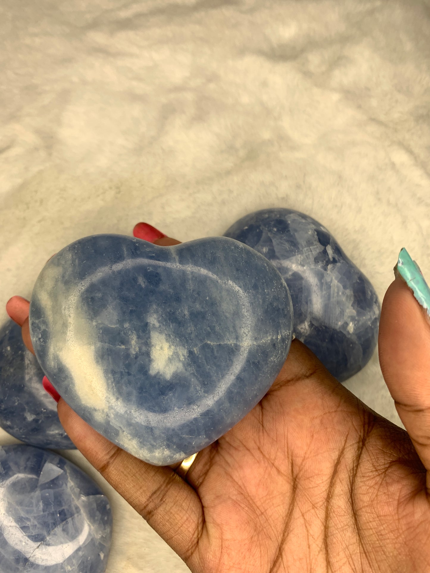 Celestite Hearts