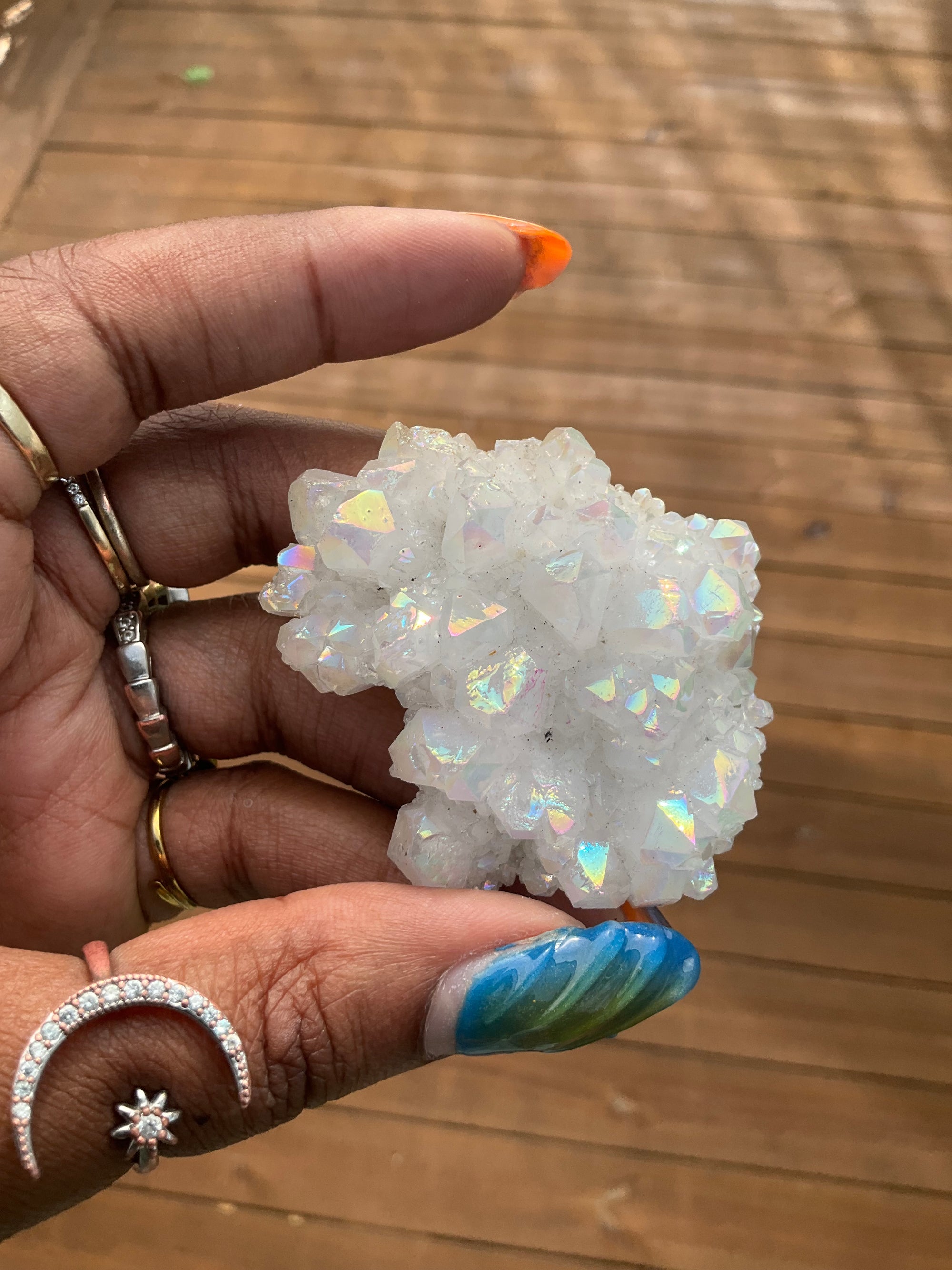 Aura Quartz Cluster