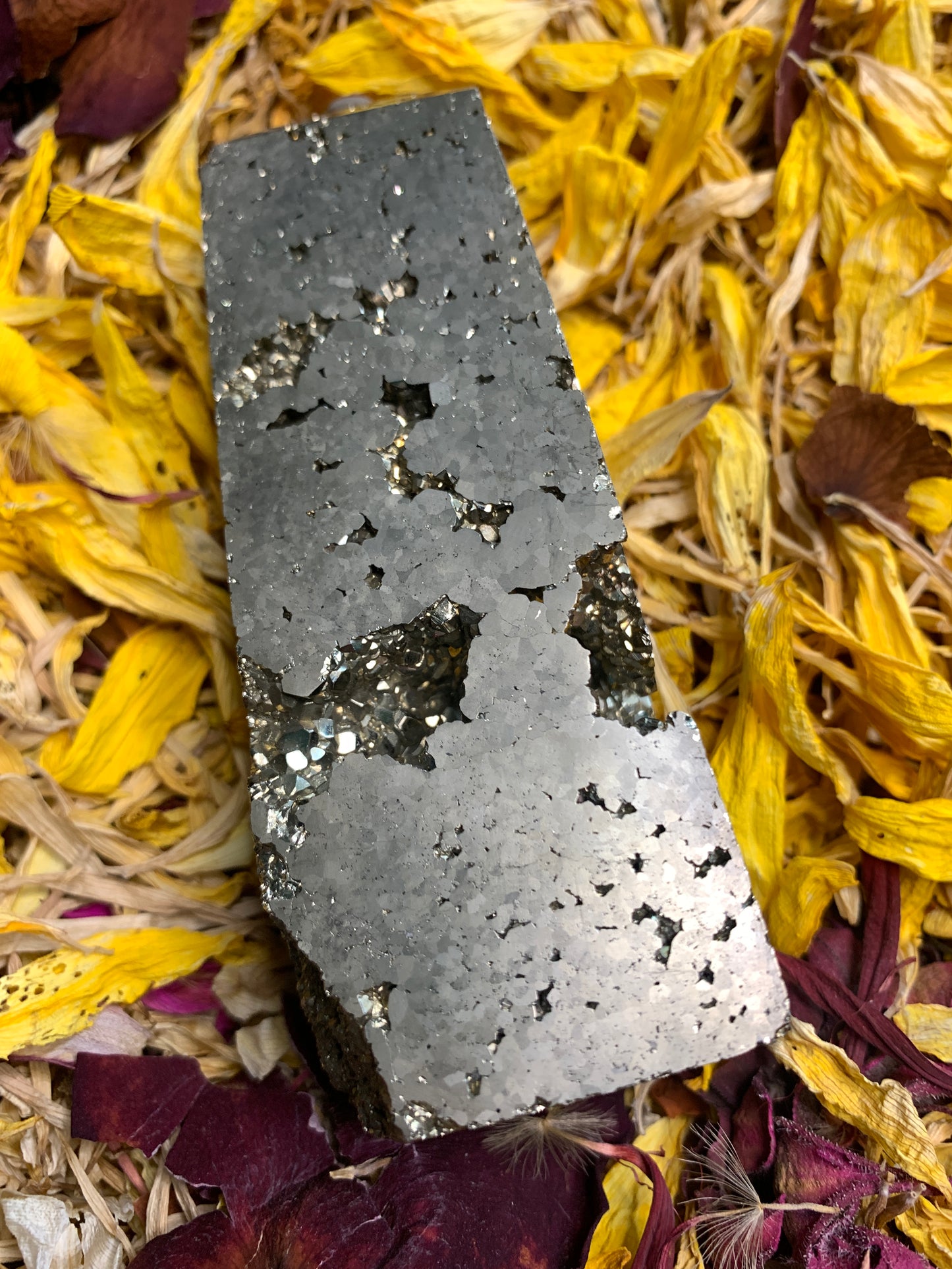 Pyrite Druzy Tower