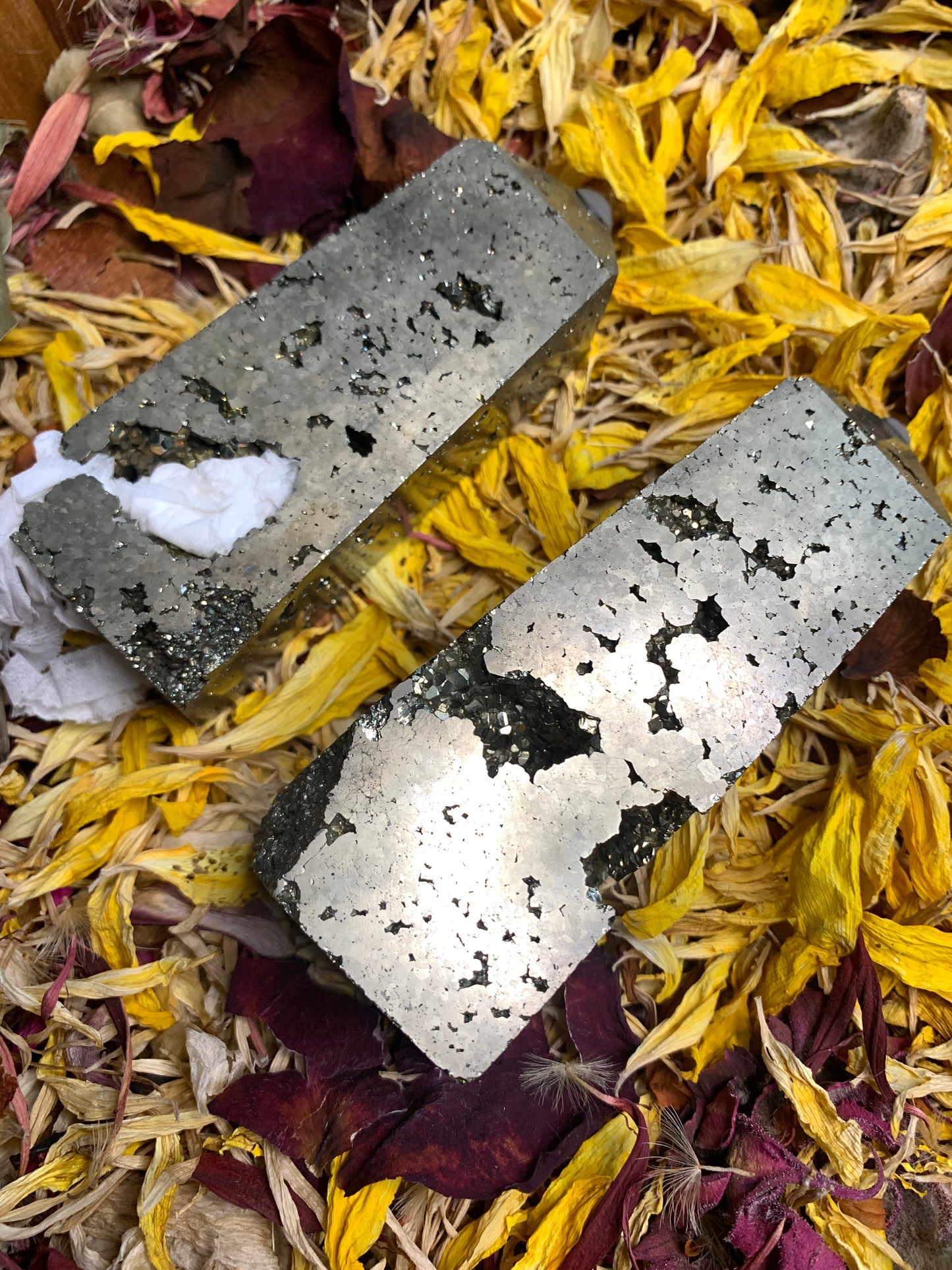 Pyrite Druzy Tower