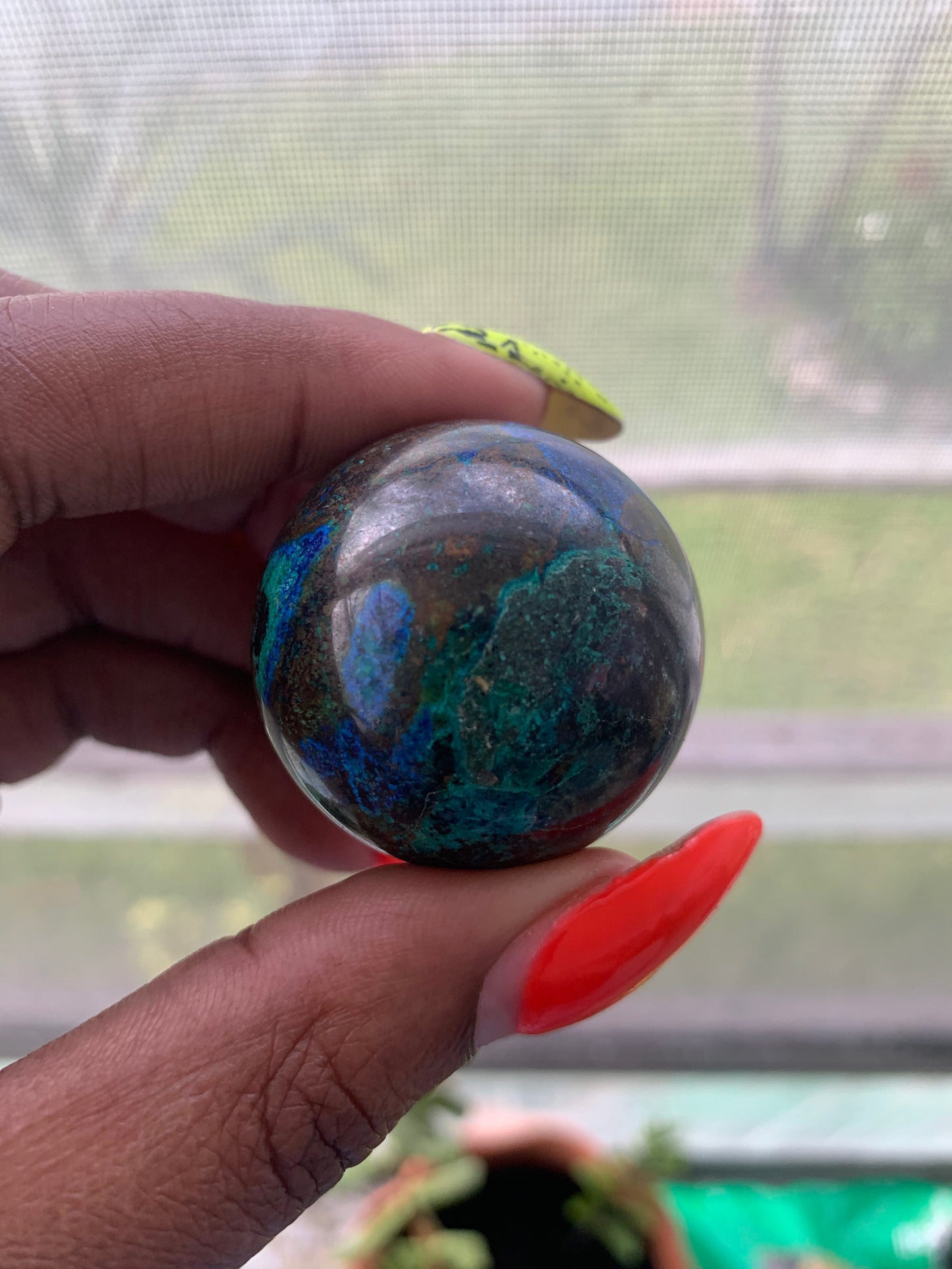Azurite & Malachite Spheres