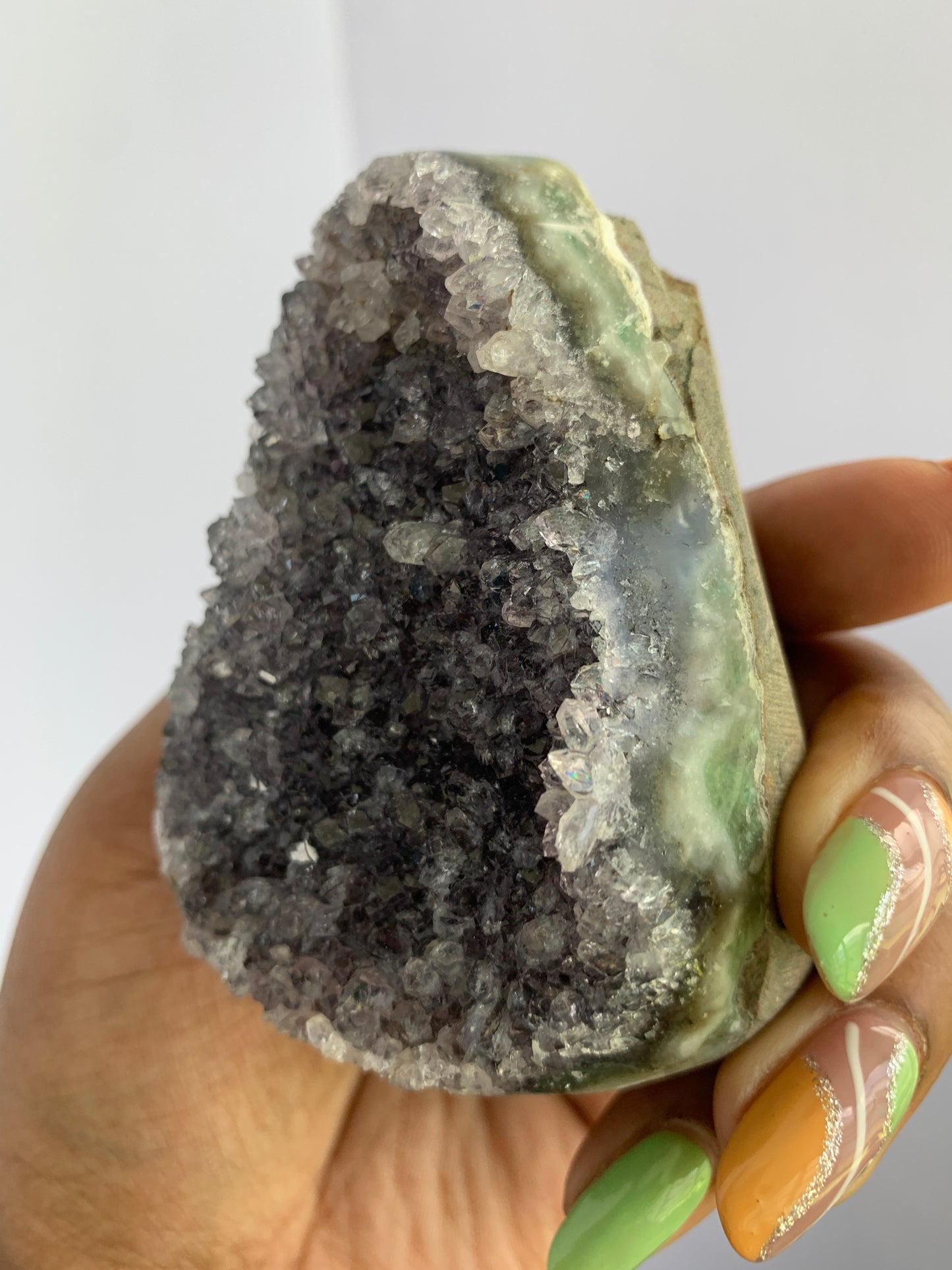 Black Amethyst Druzy