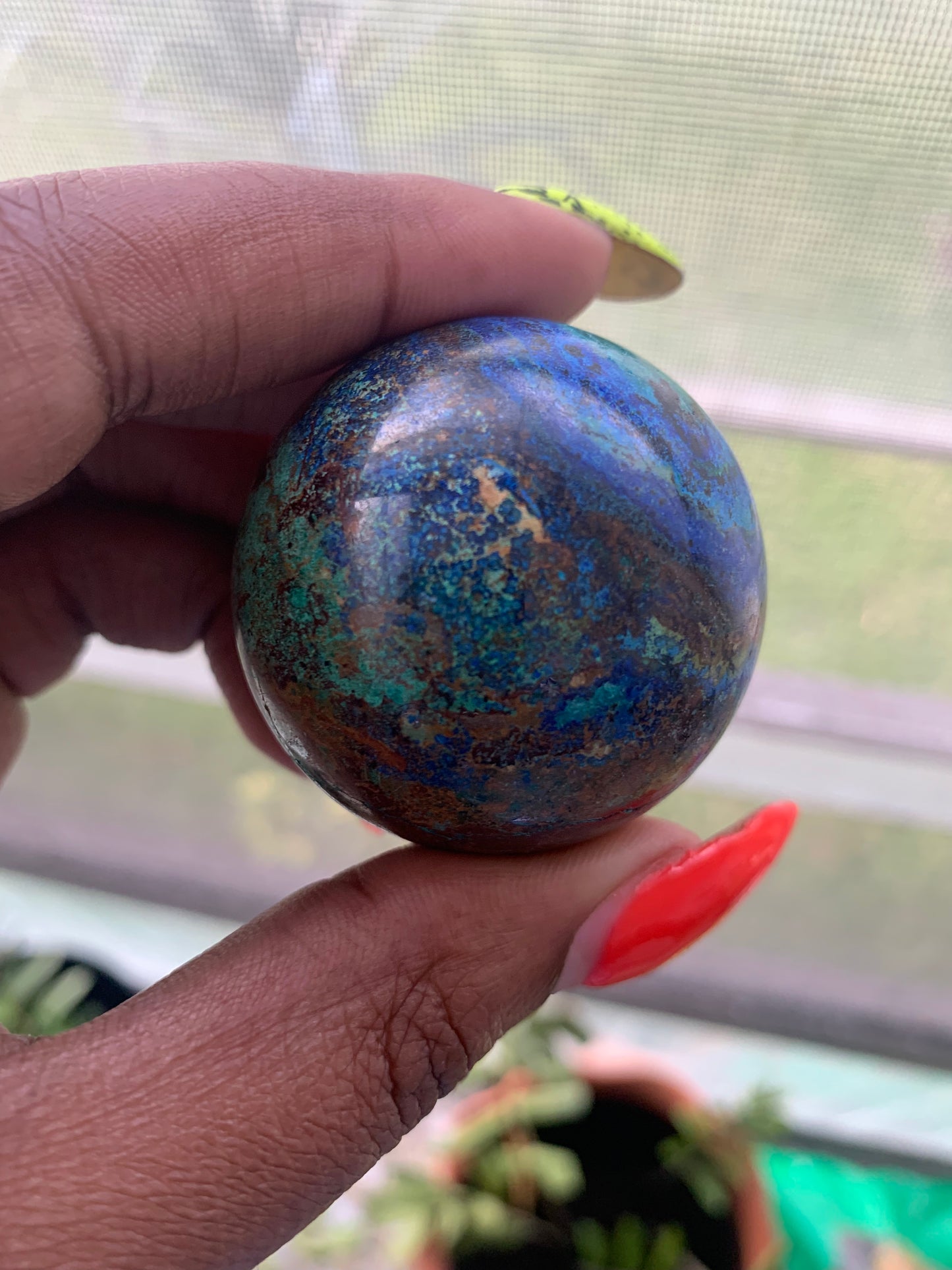 Azurite & Malachite Spheres