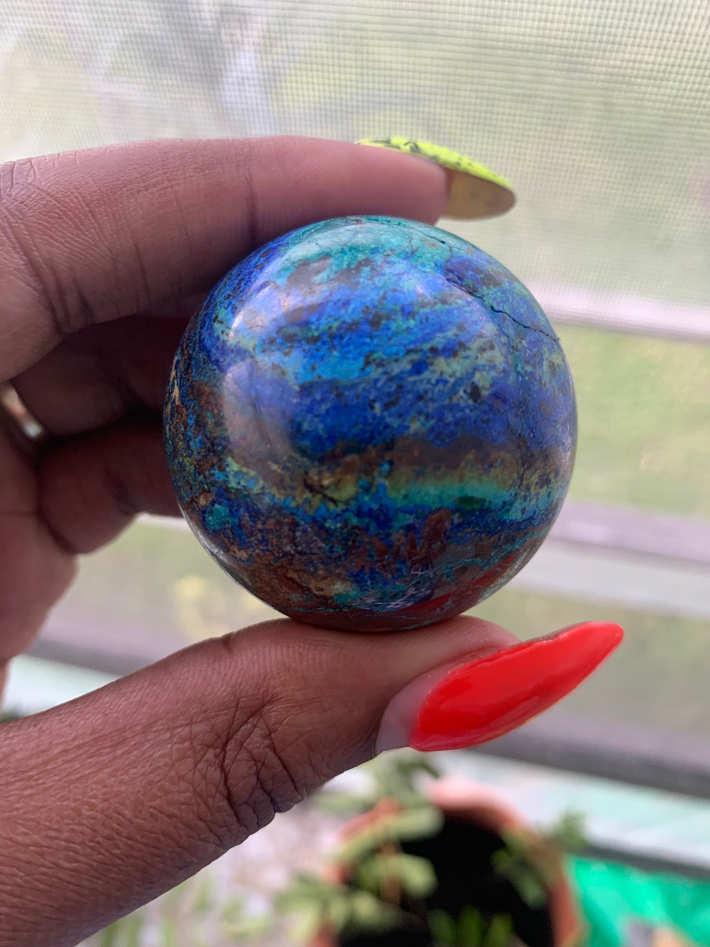 Azurite & Malachite Spheres