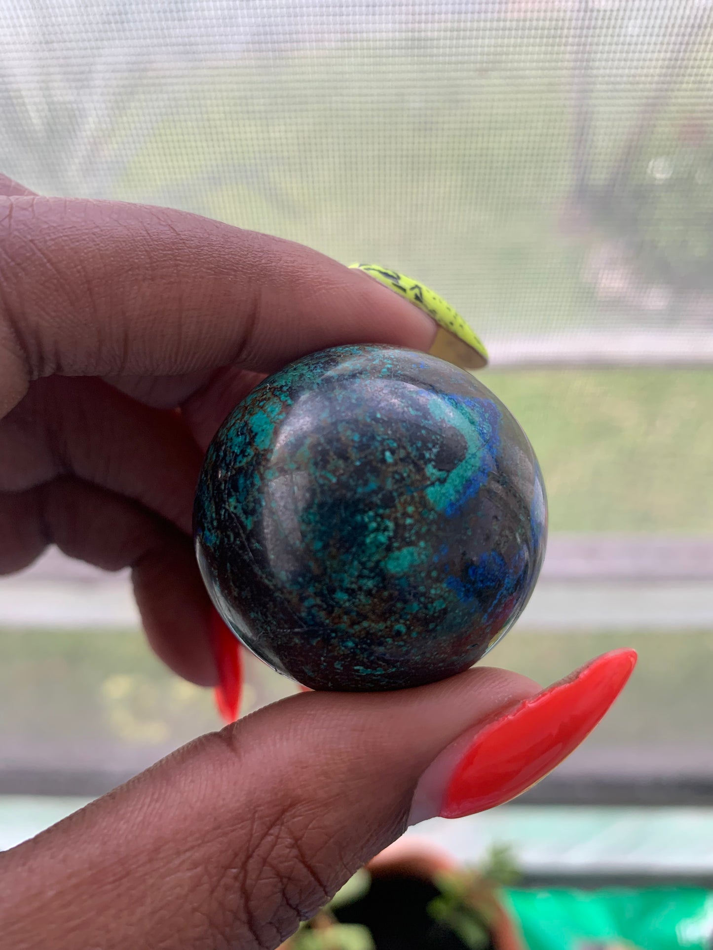 Azurite & Malachite Spheres