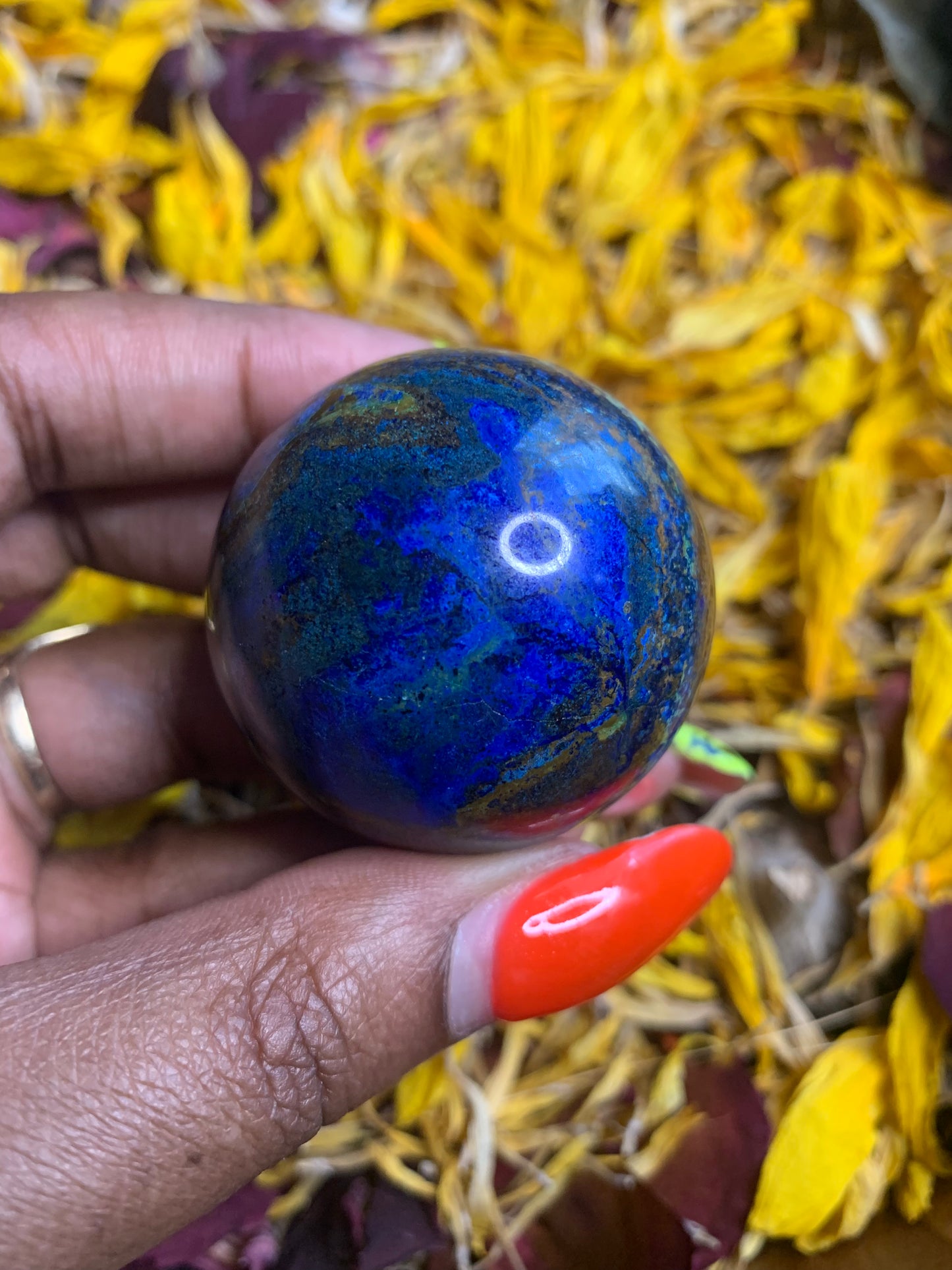 Azurite & Malachite Spheres