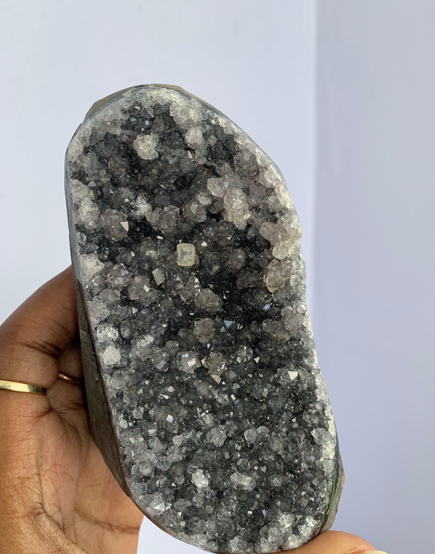 Black Amethyst Druzy