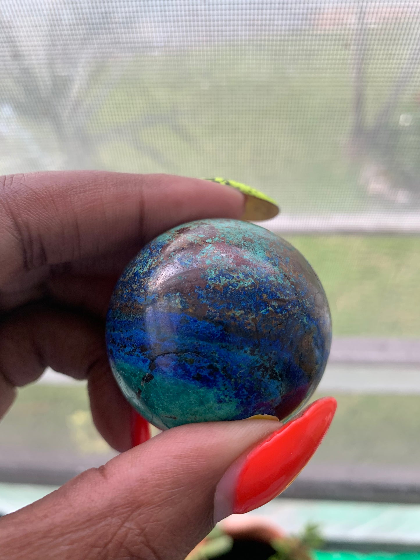 Azurite & Malachite Spheres