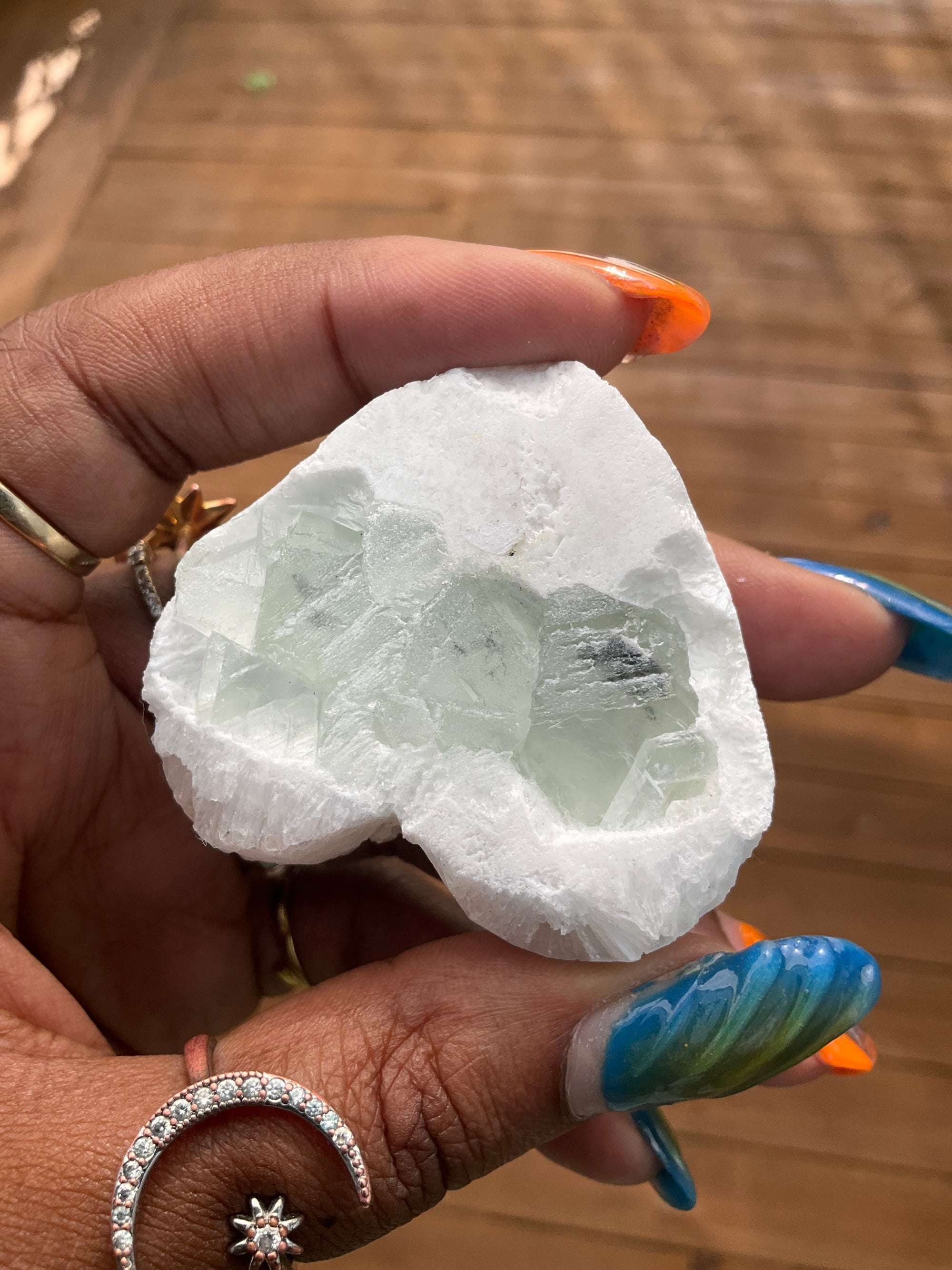 Aura Quartz Heart