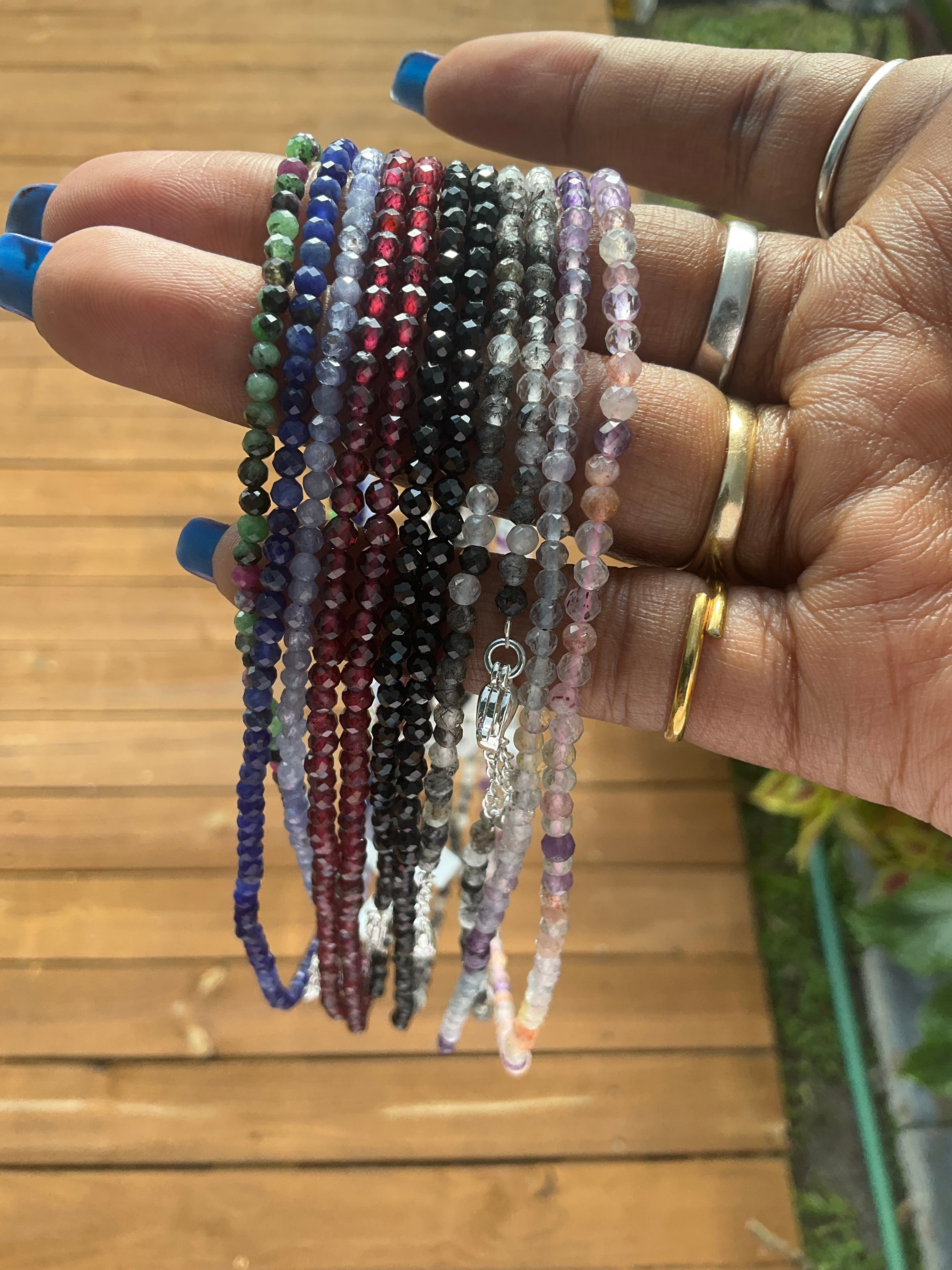 Faceted Crystal Necklace