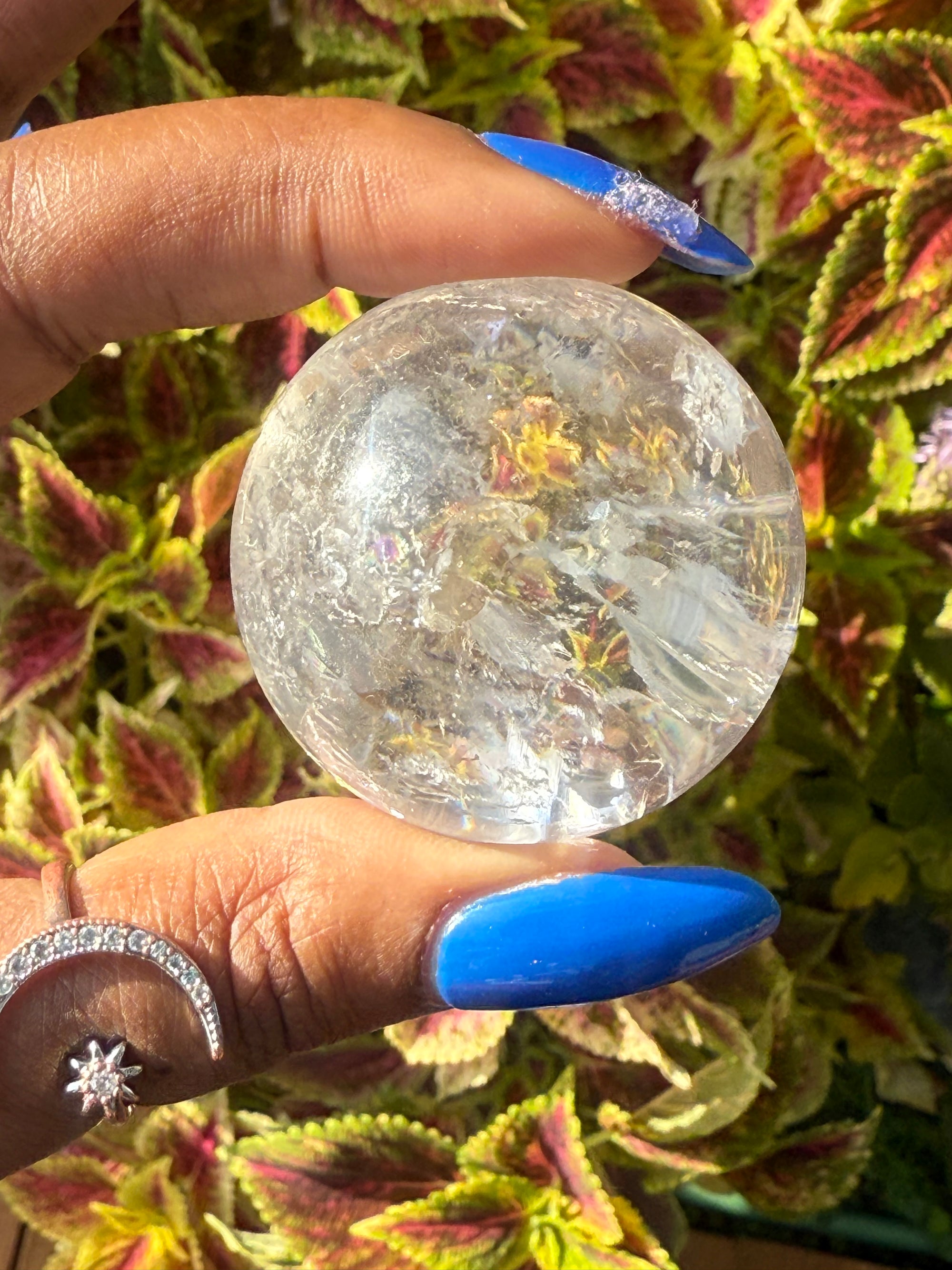 Rainbow Quartz Sphere