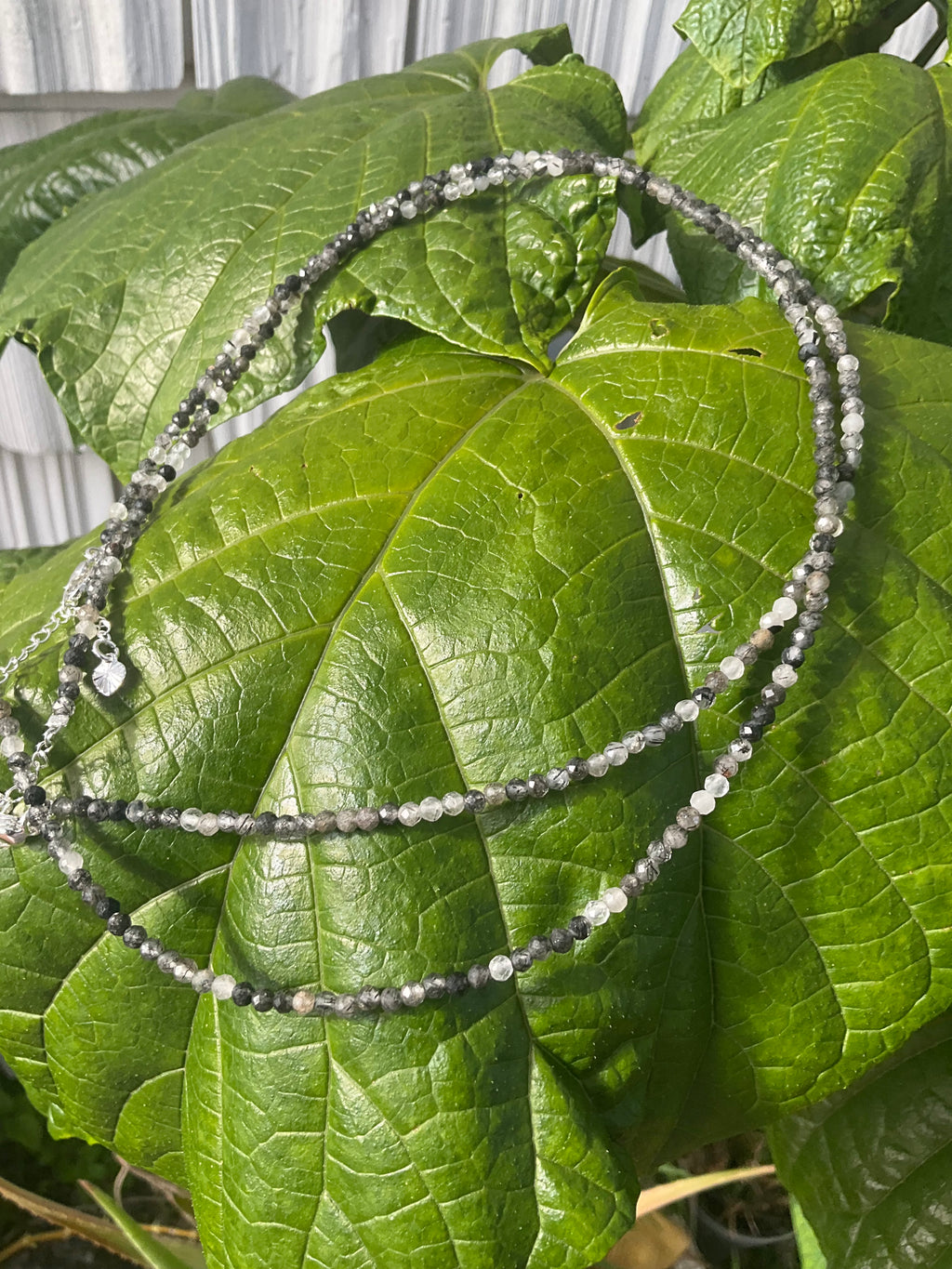 Faceted Crystal Necklace