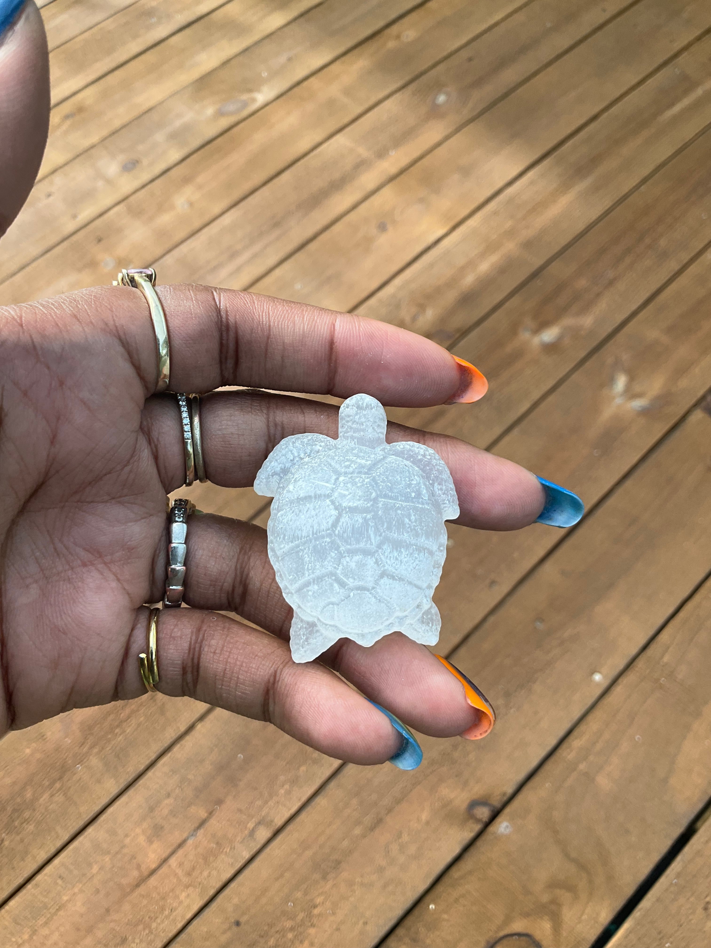 Selenite Turtle