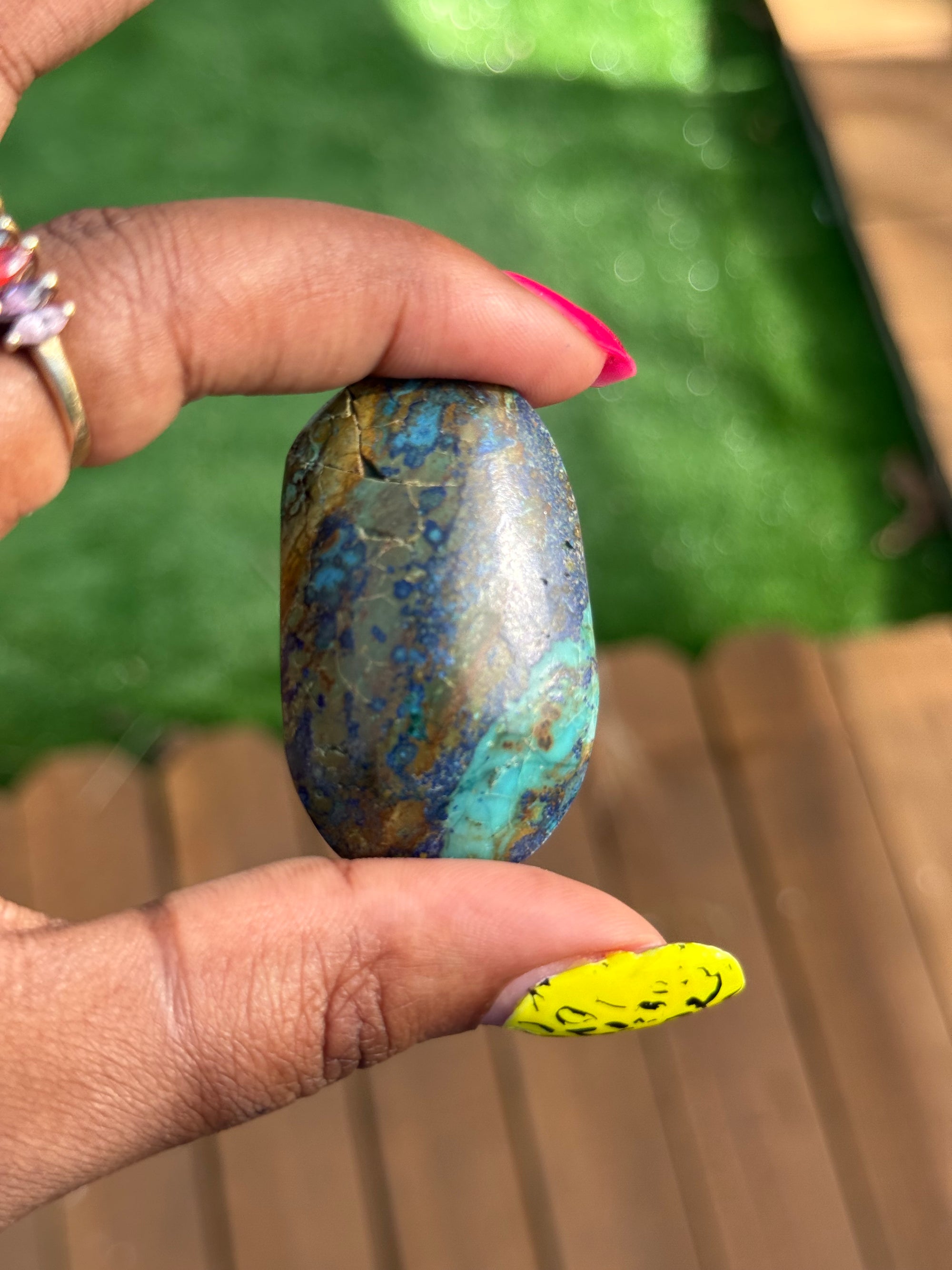 Azurite carvings