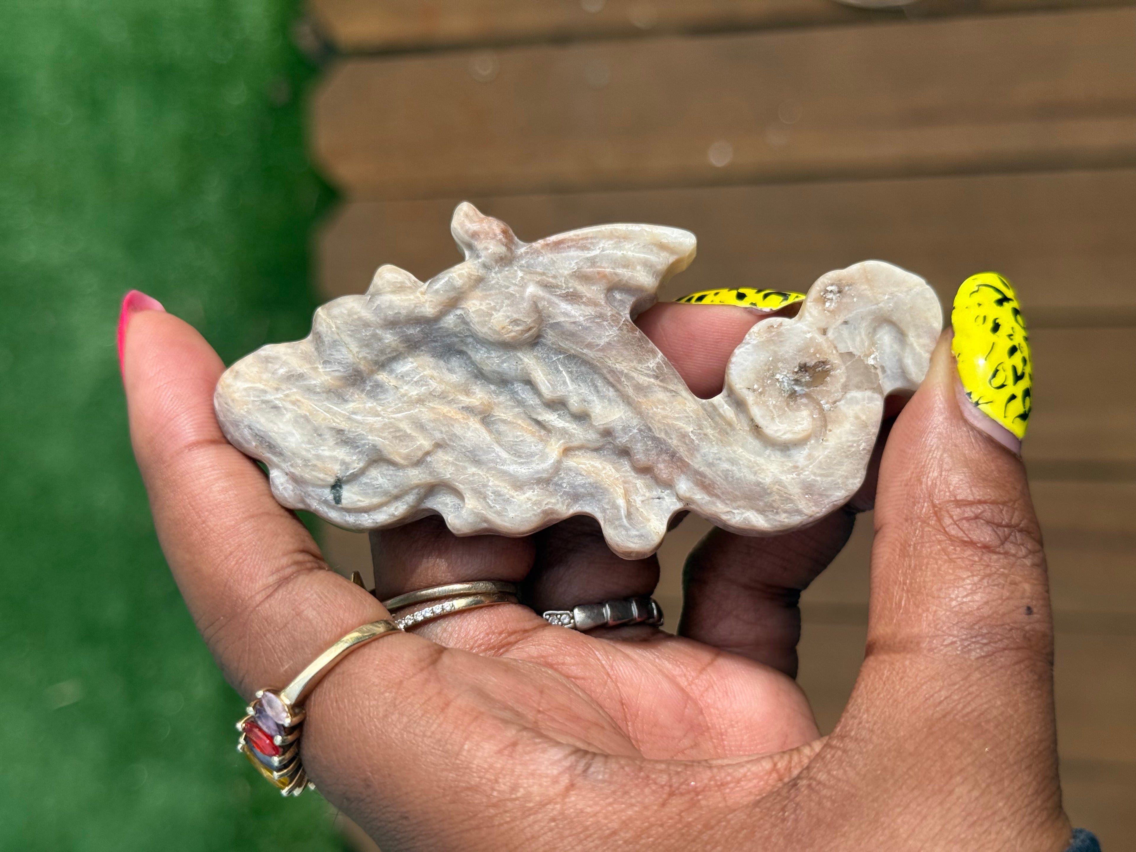 Sirena (Mermaid) Moonstone