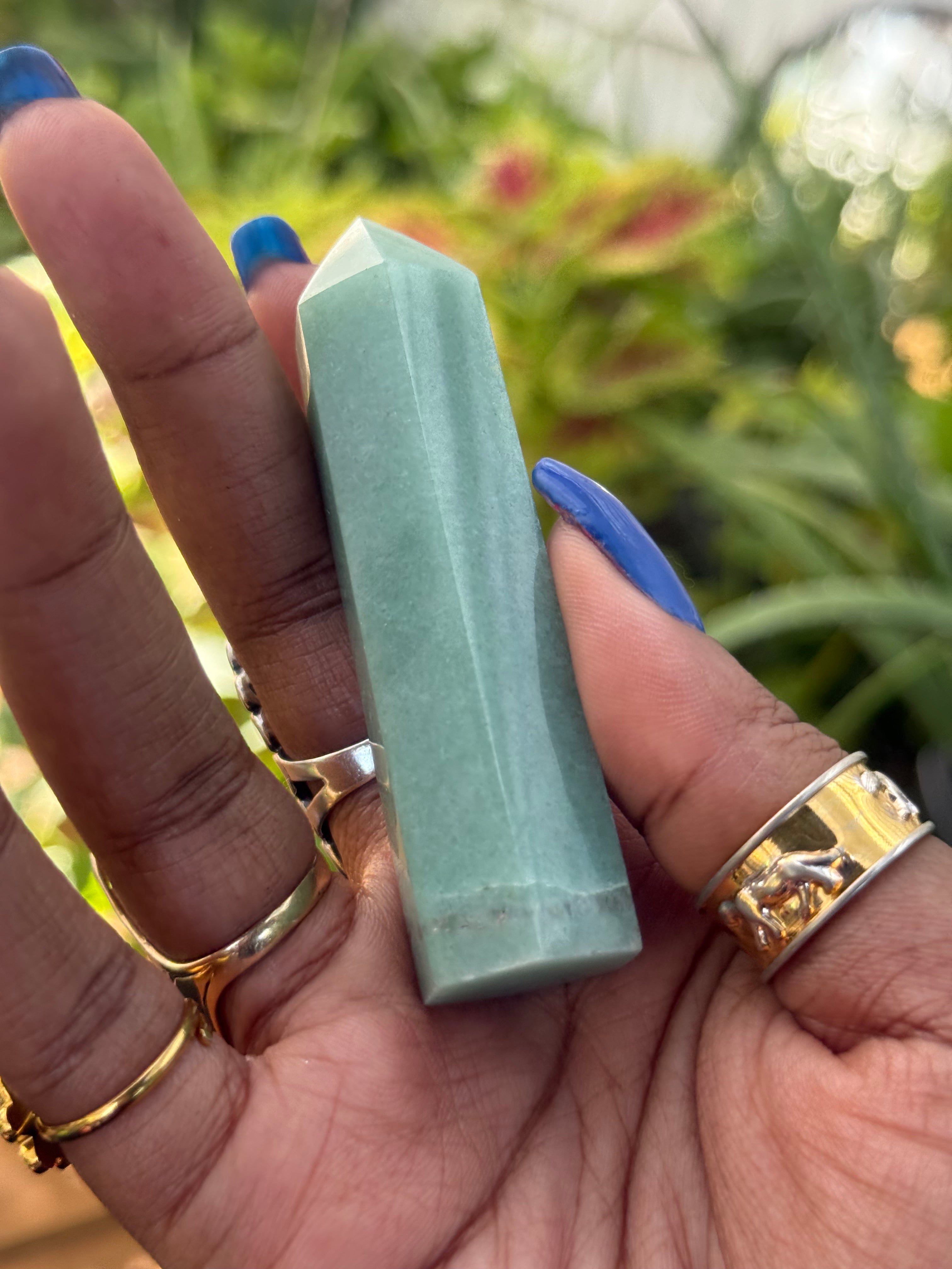 Green Aventurine Point