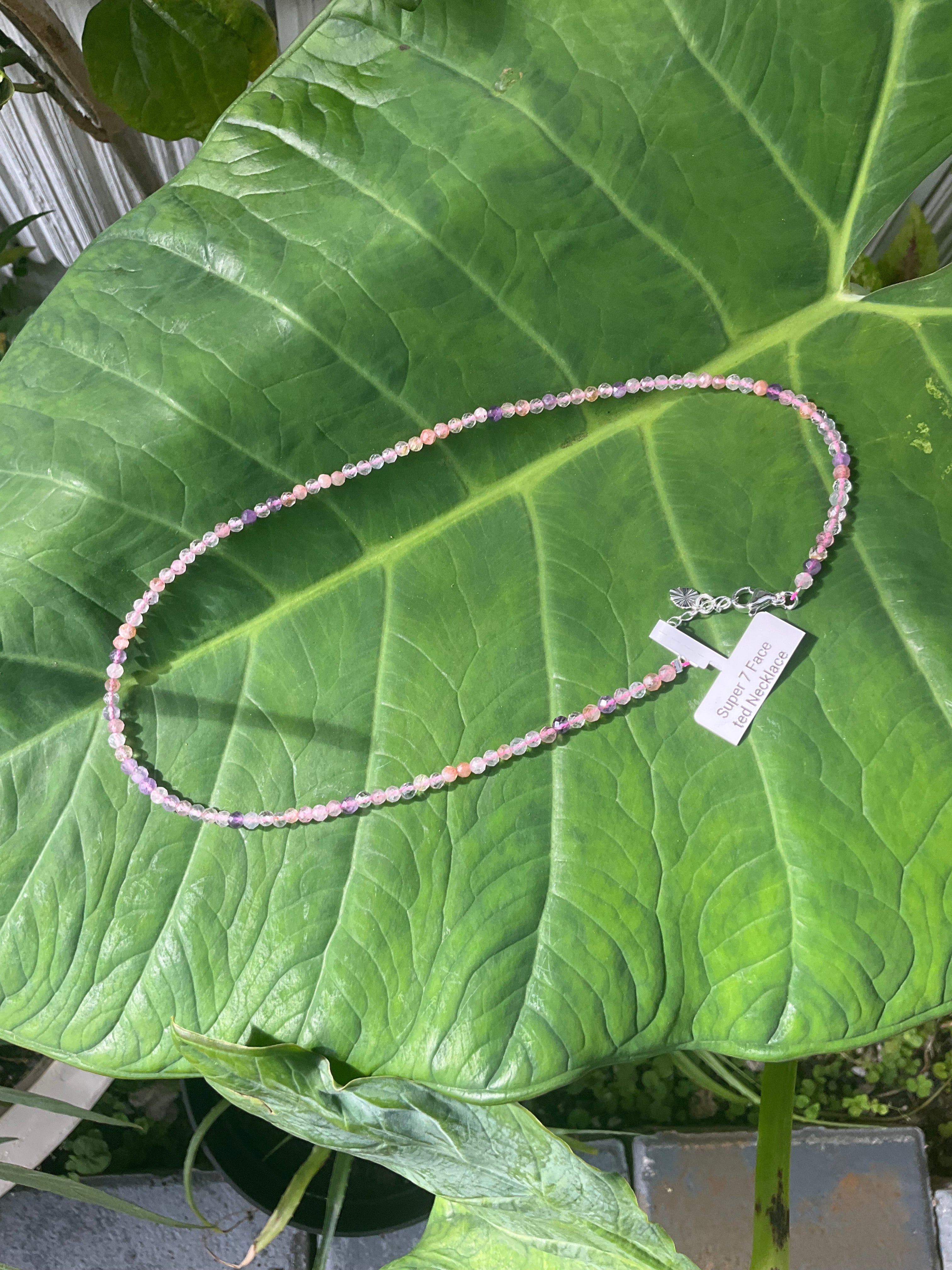 Faceted Crystal Necklace