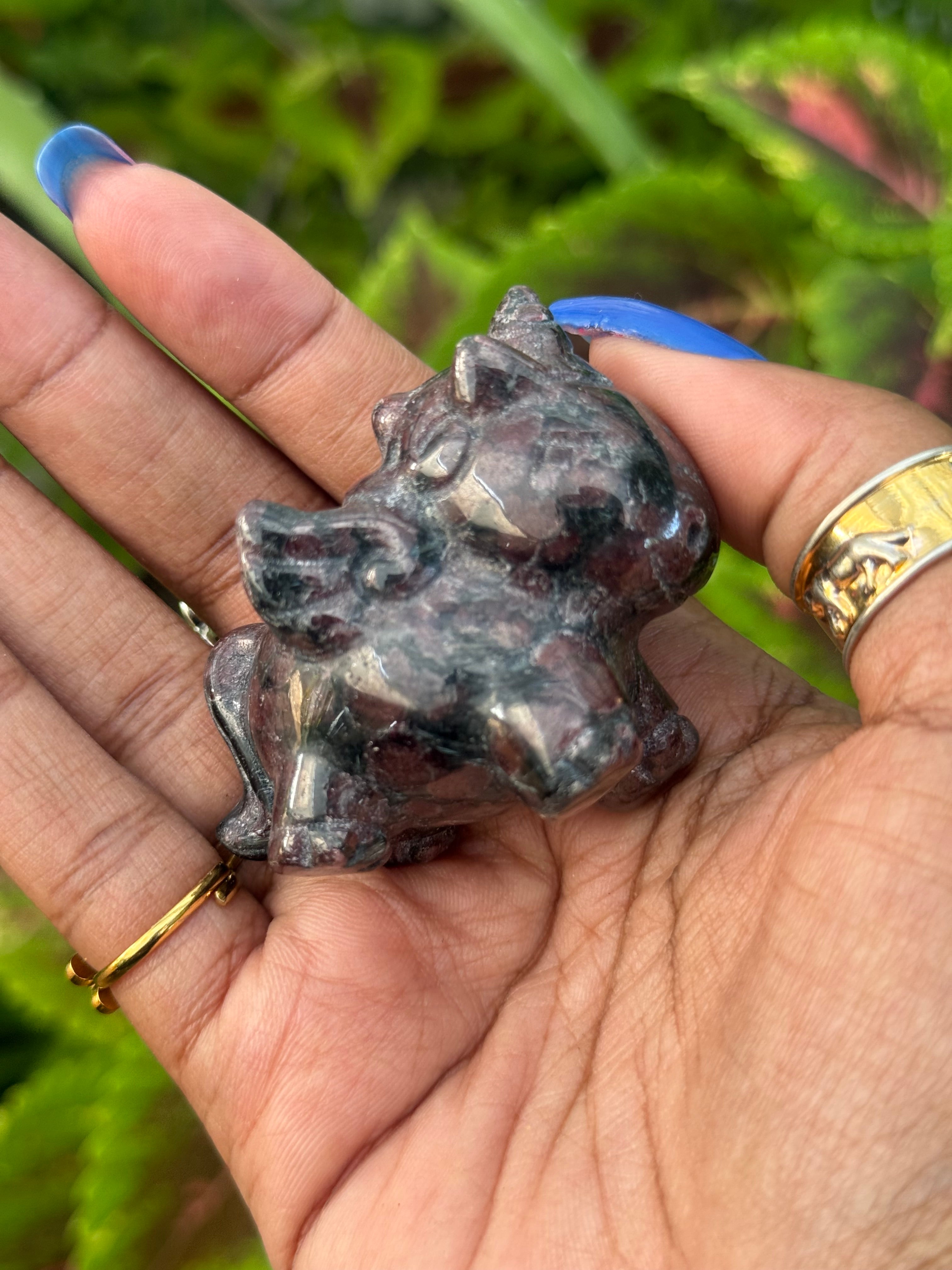 Rhodolite Garnet Baby Unicorn