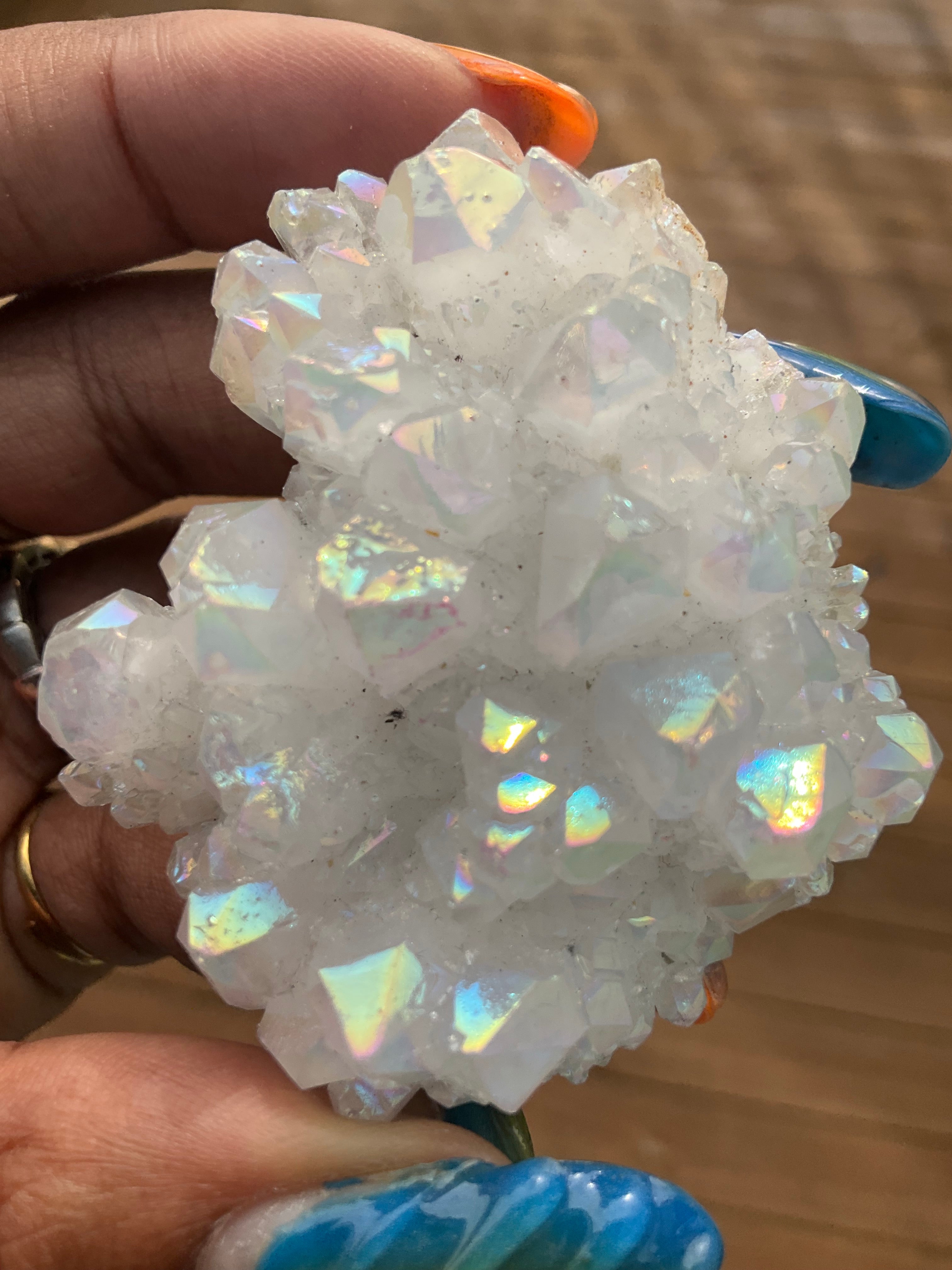 Aura Quartz Cluster