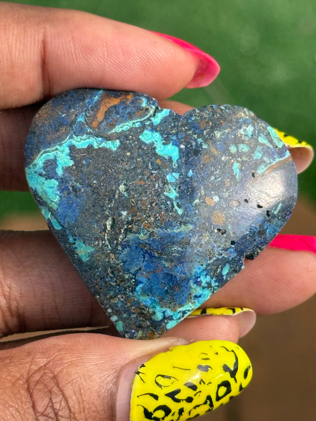 Azurite carvings