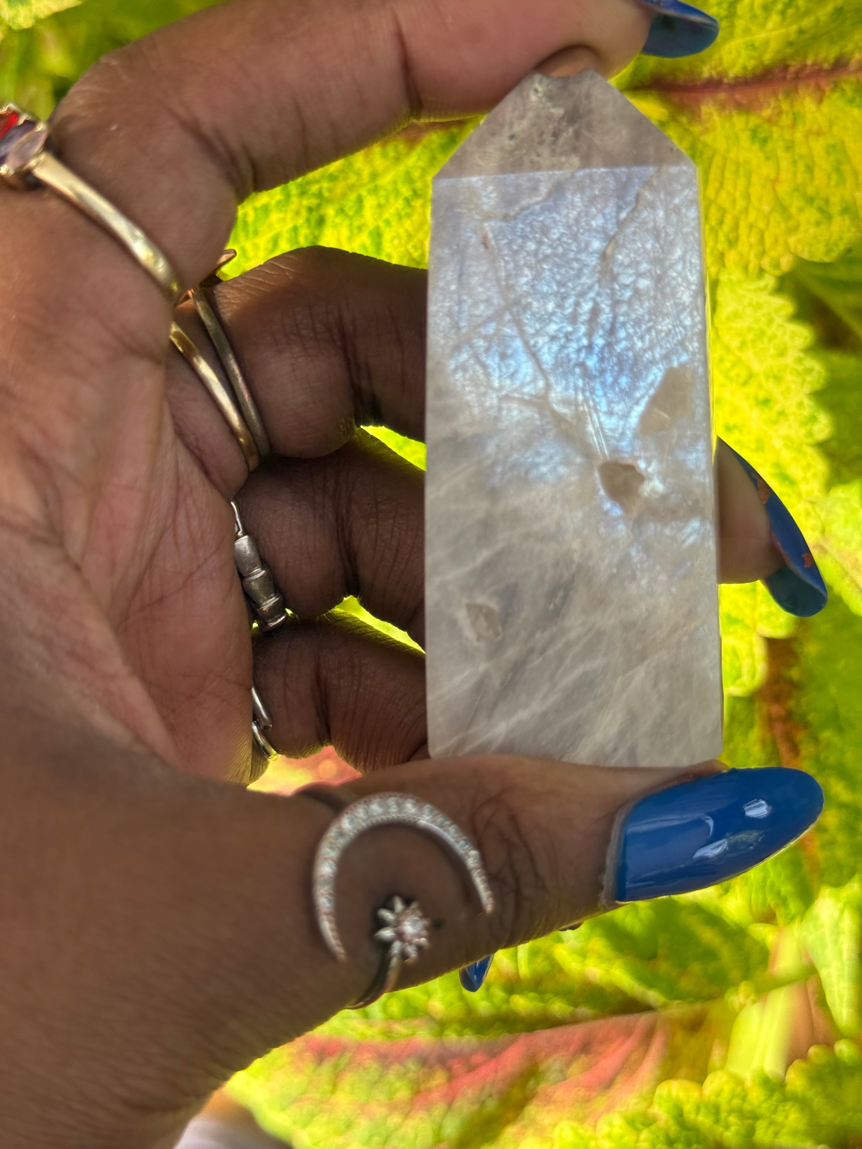 Peach Moonstone mini Tower