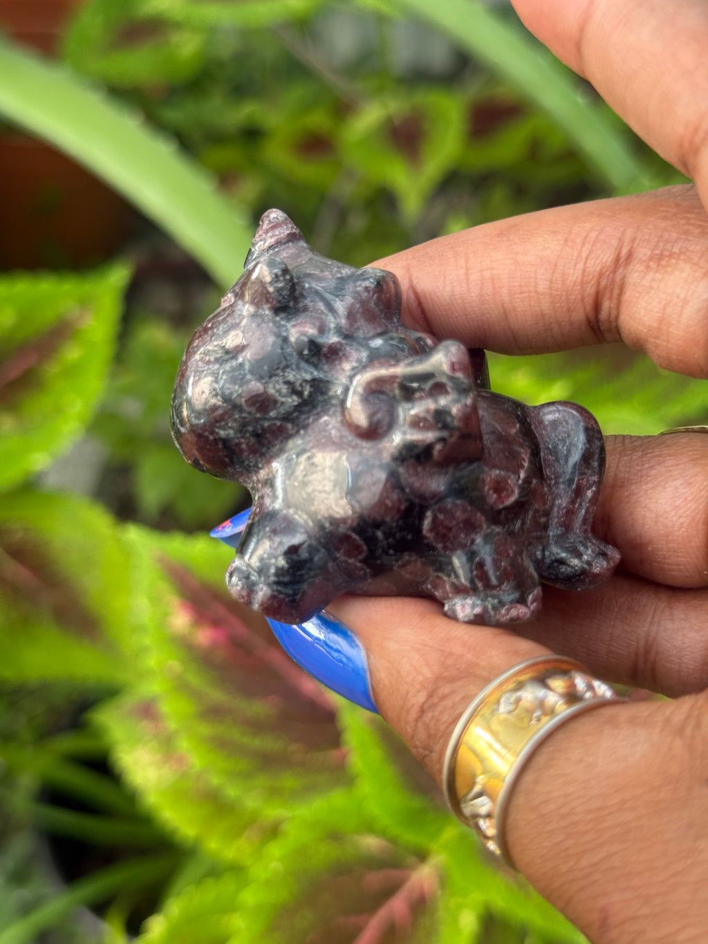 Rhodolite Garnet Baby Unicorn