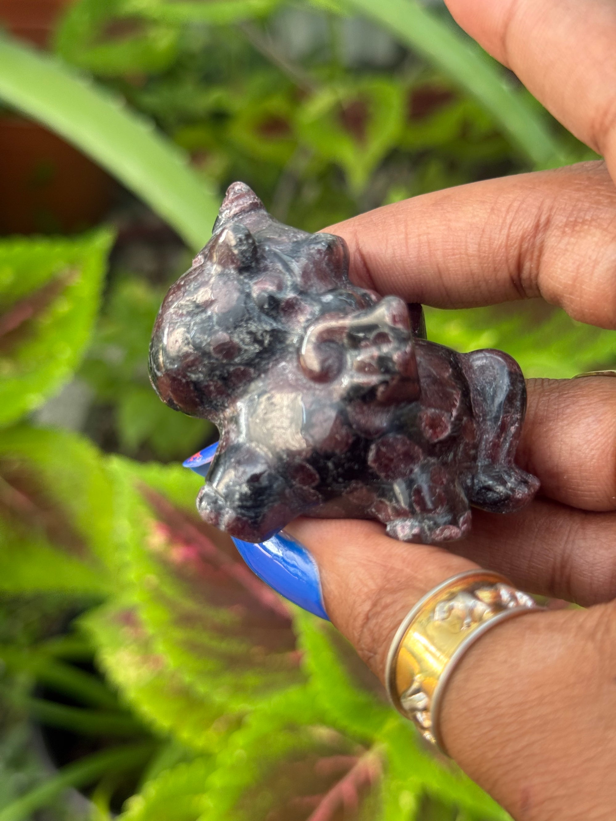 Rhodolite Garnet Baby Unicorn