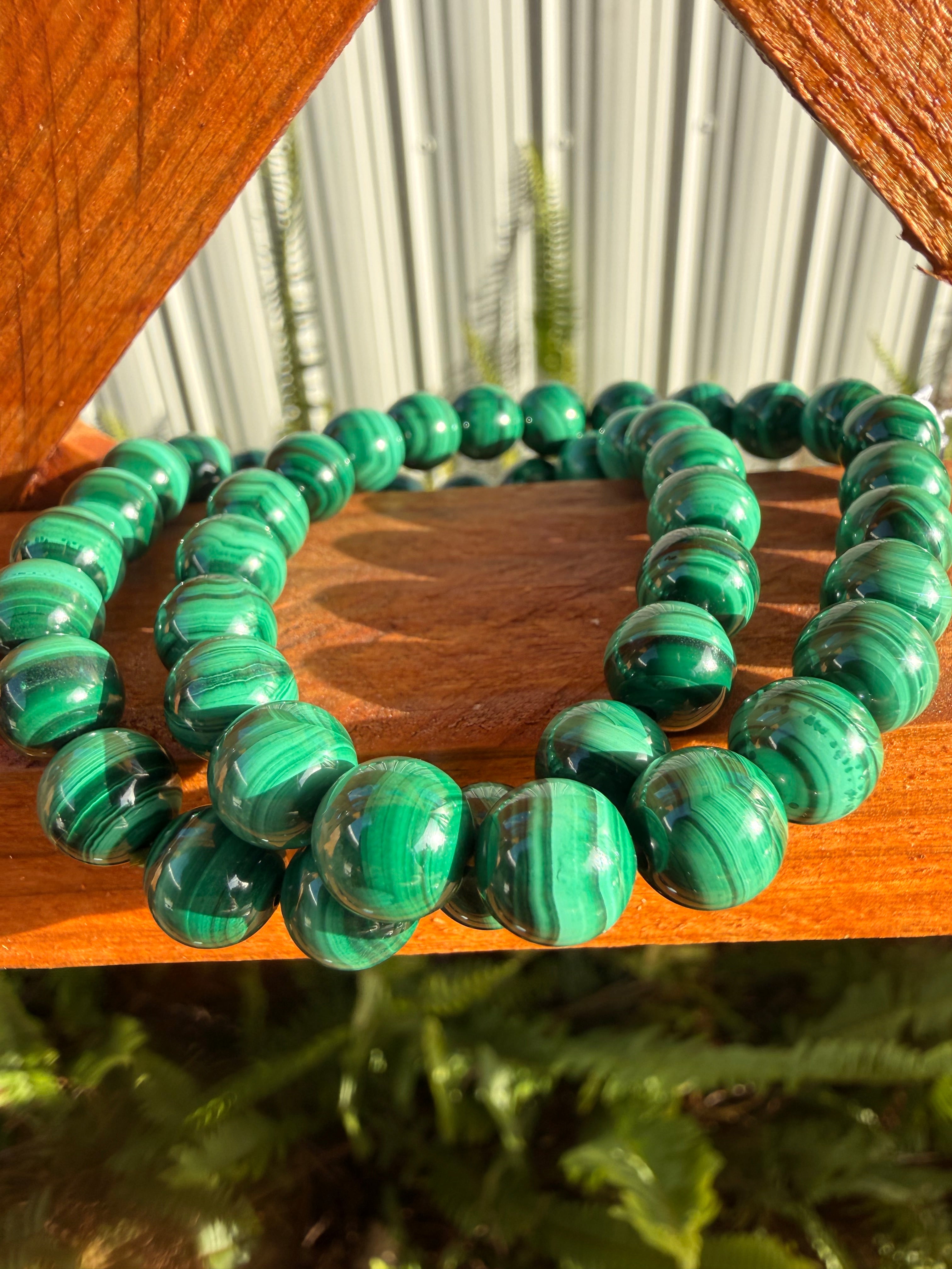 Natural Malachite Bracelet