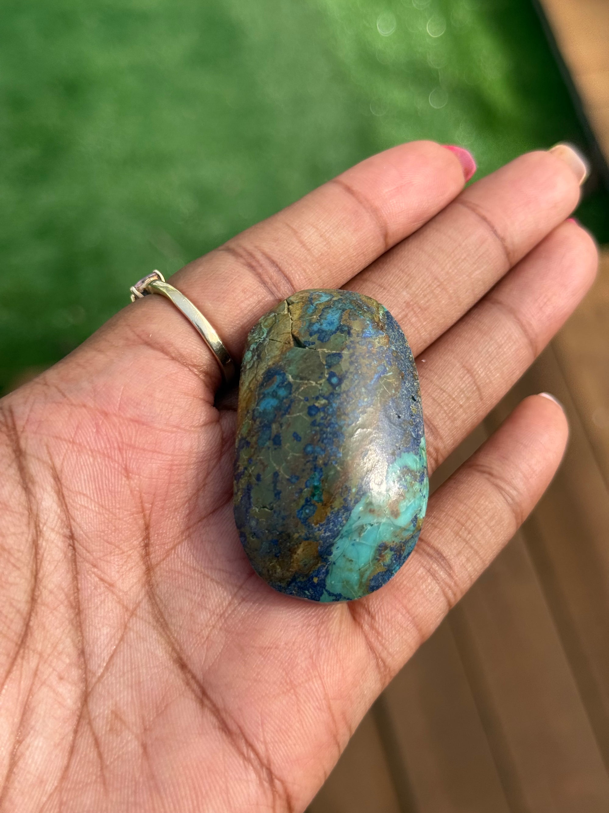 Azurite carvings