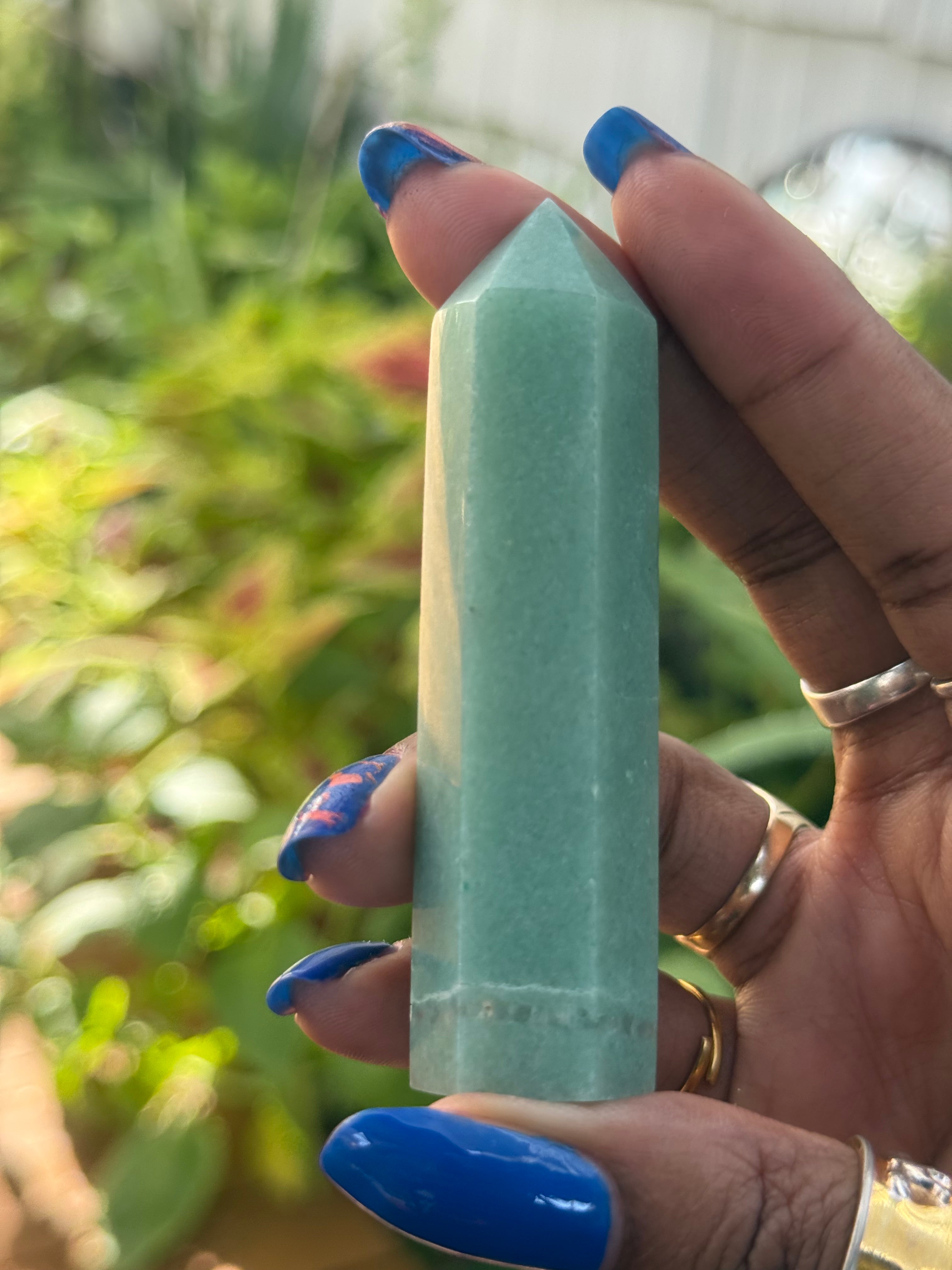 Green Aventurine Point