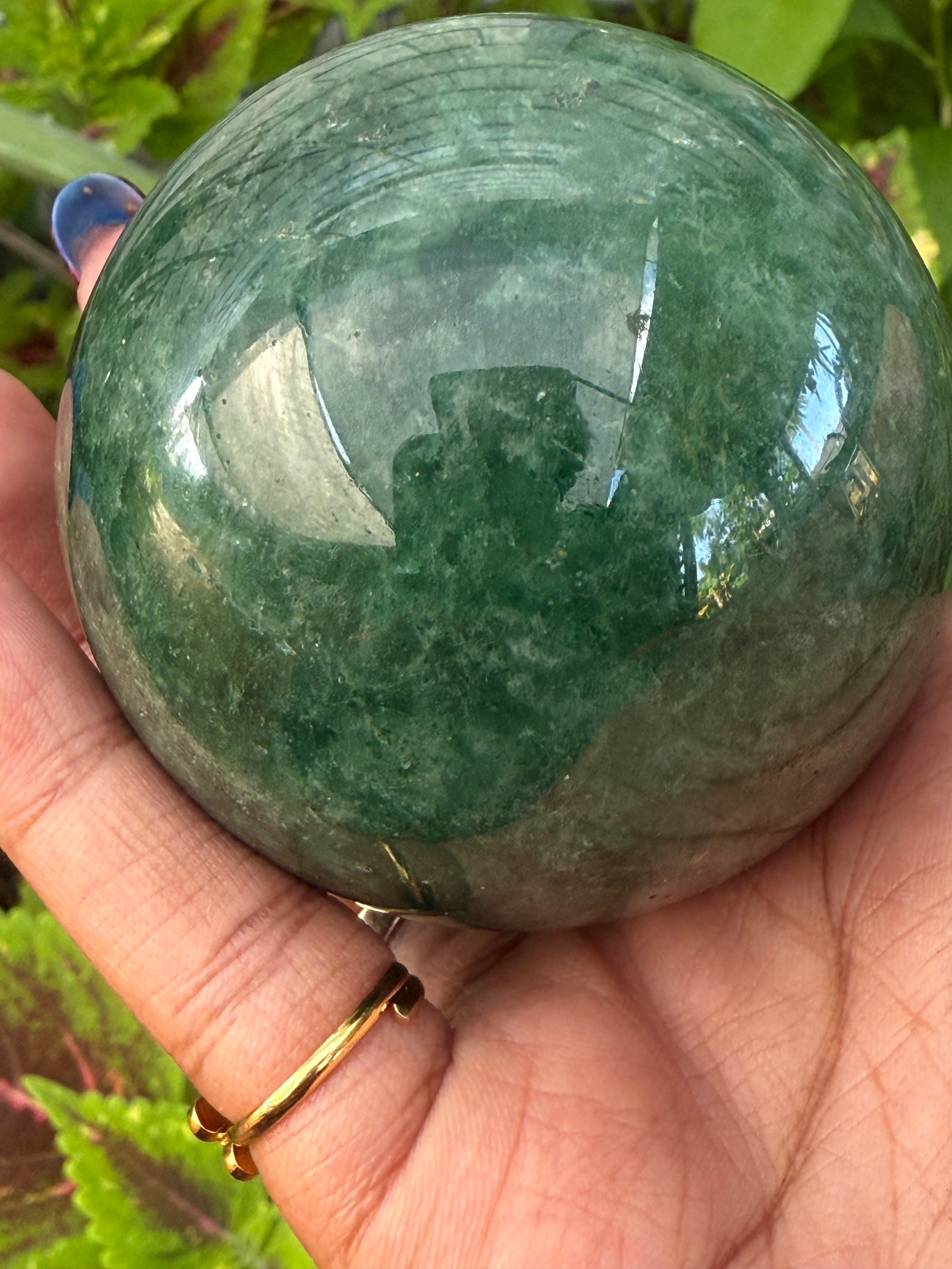 Green Strawberry Sphere