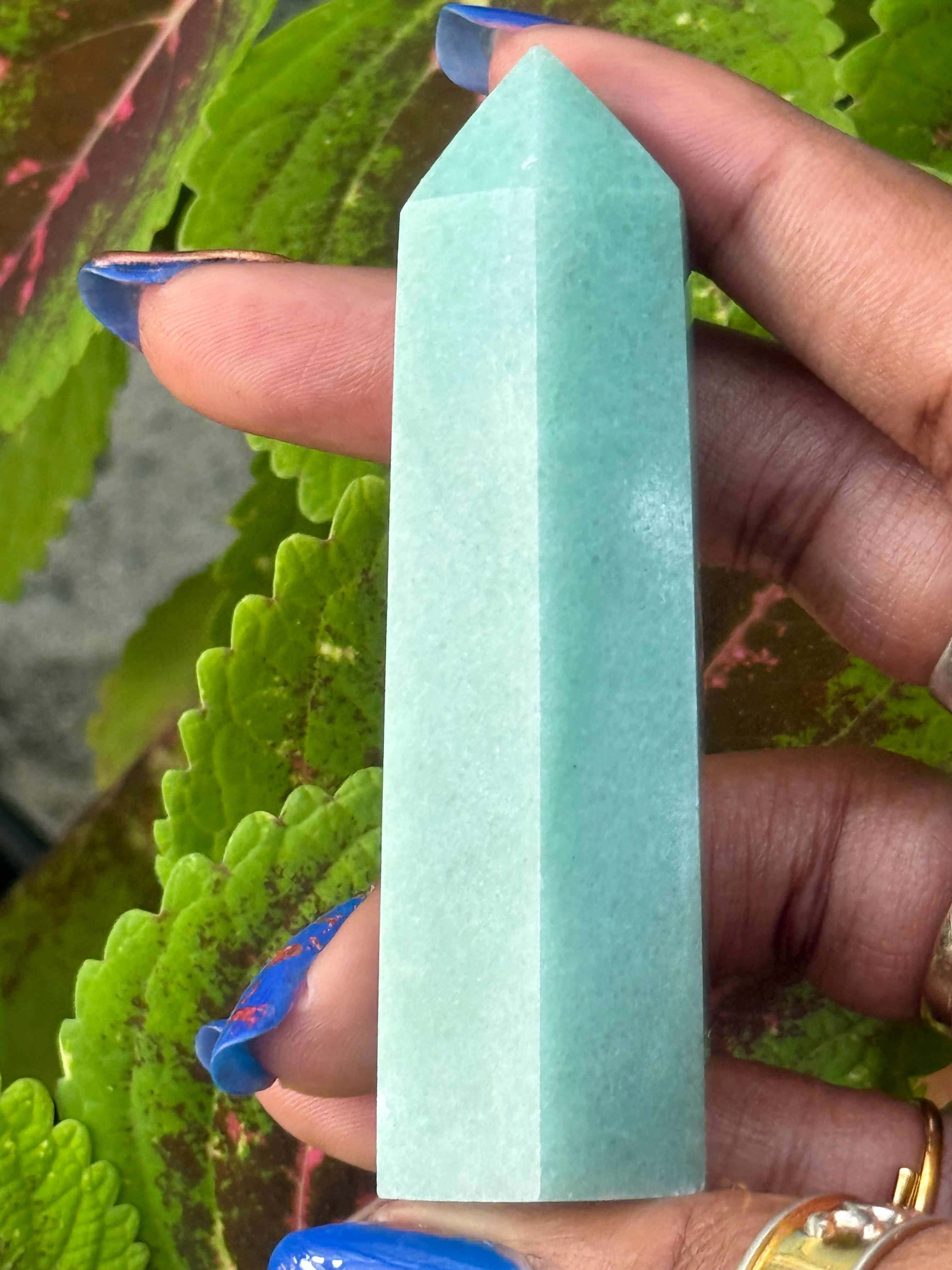 Green Aventurine Point