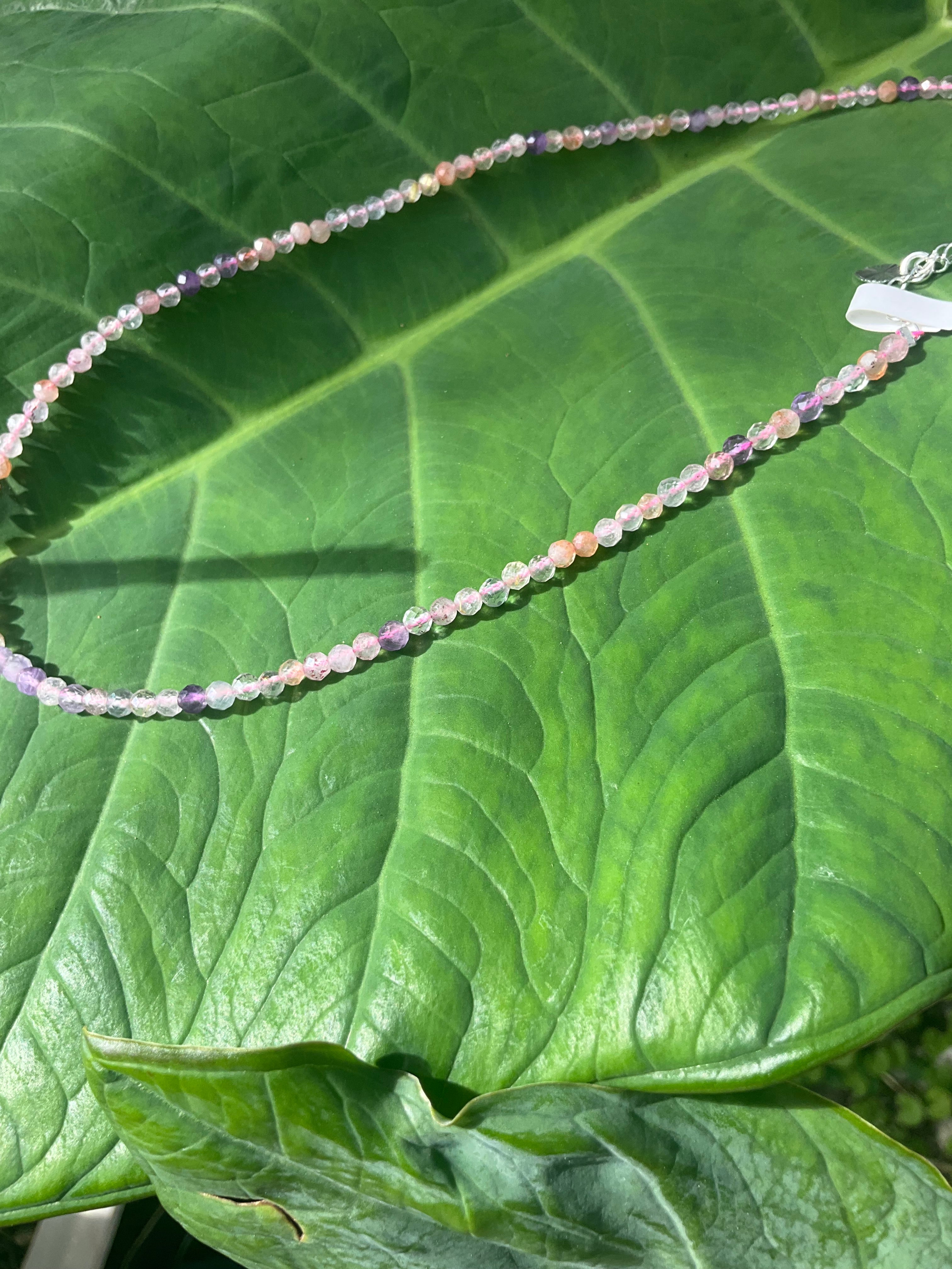 Faceted Crystal Necklace