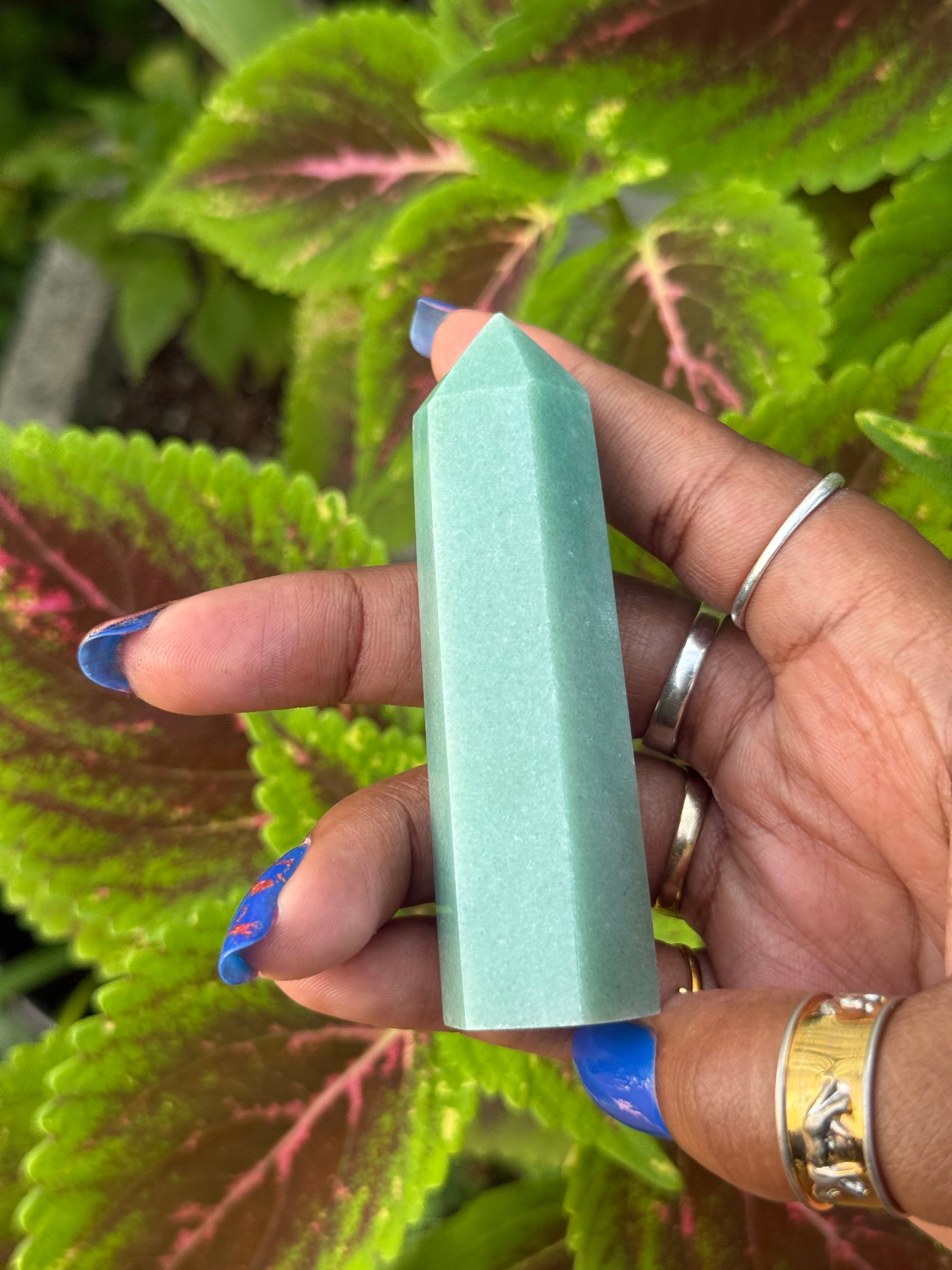 Green Aventurine Point