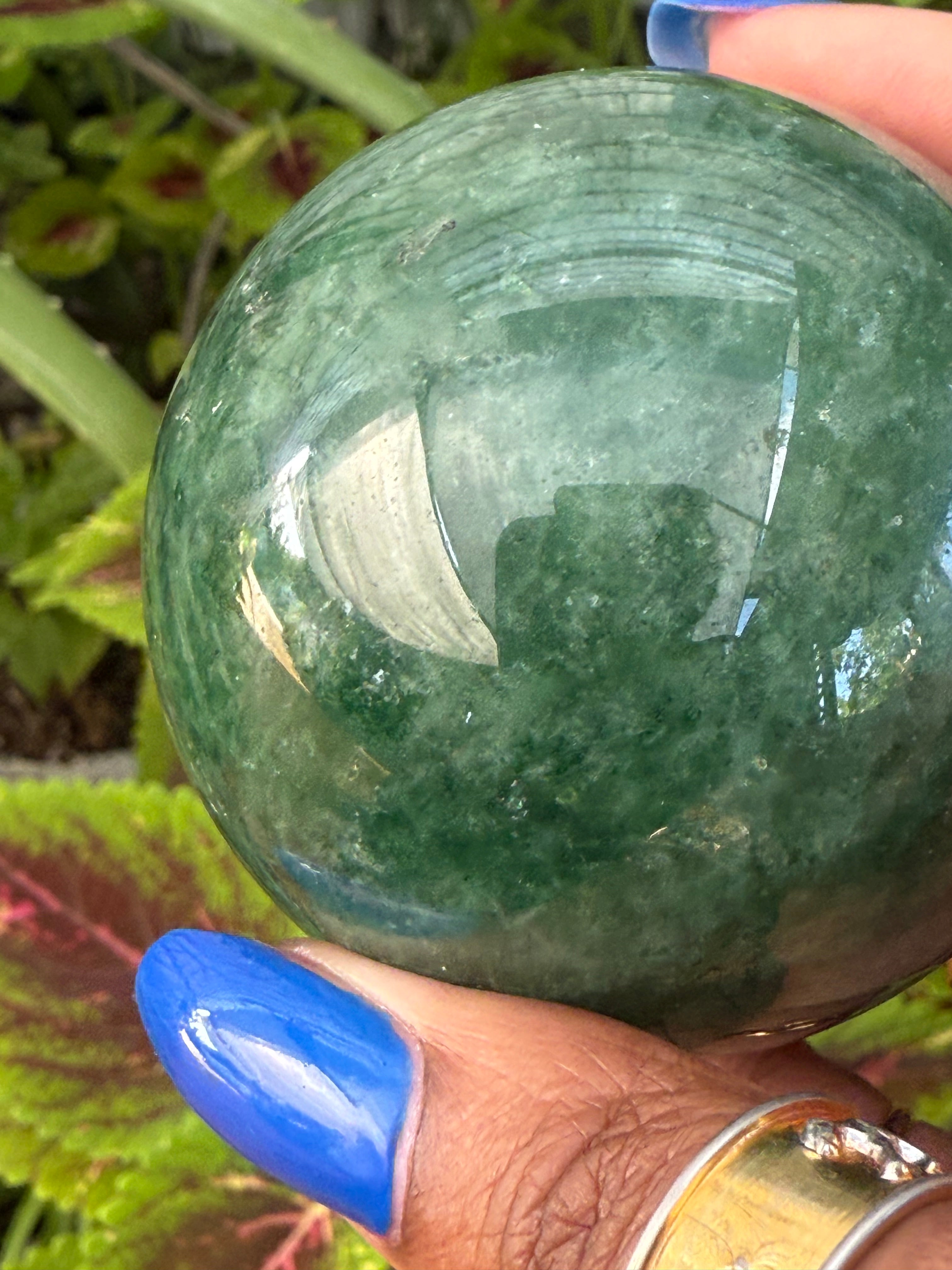 Green Strawberry Sphere