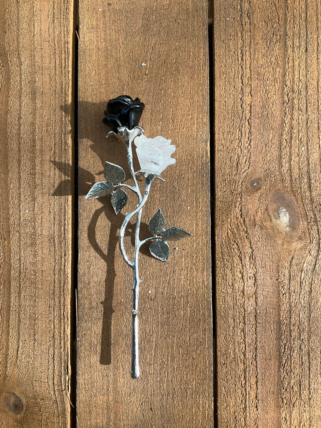 Double Stemmed Rose