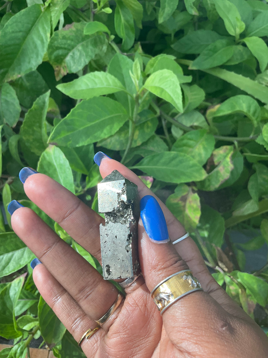 Pyrite Druzy Point