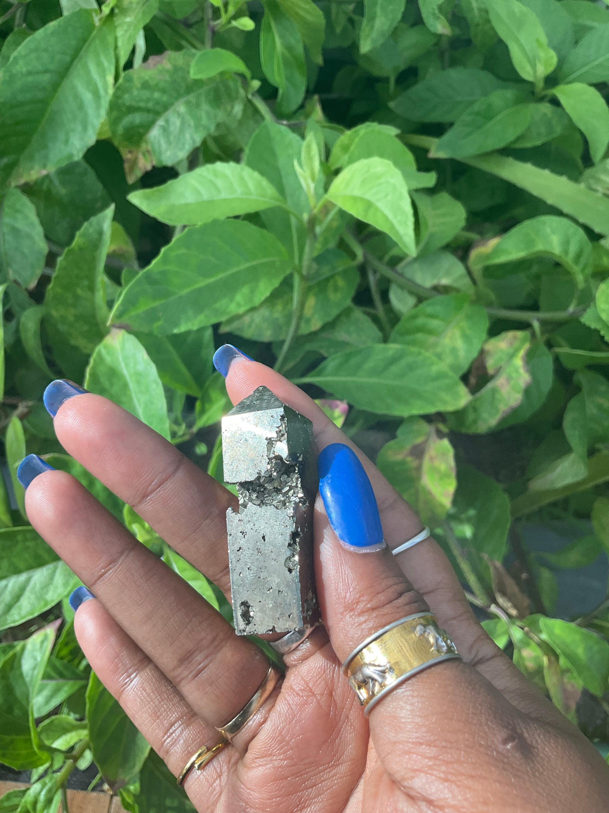 Pyrite Druzy Point