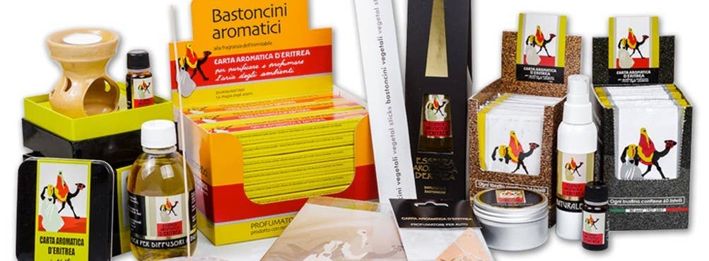 Carta Aromatica d’Eritrea Incense Paper