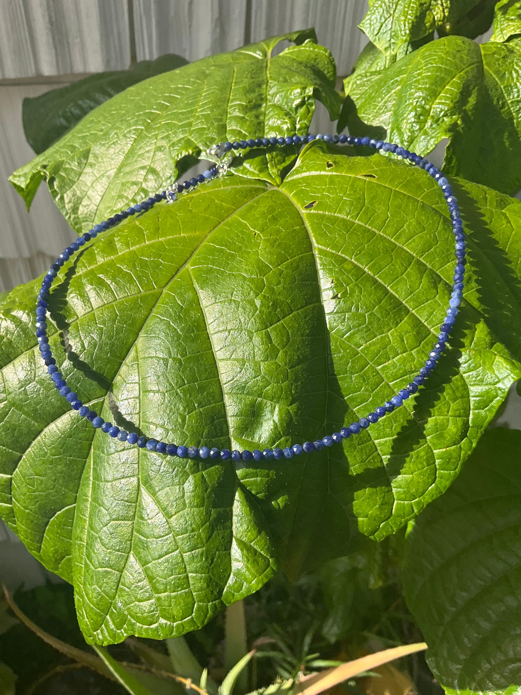 Faceted Crystal Necklace
