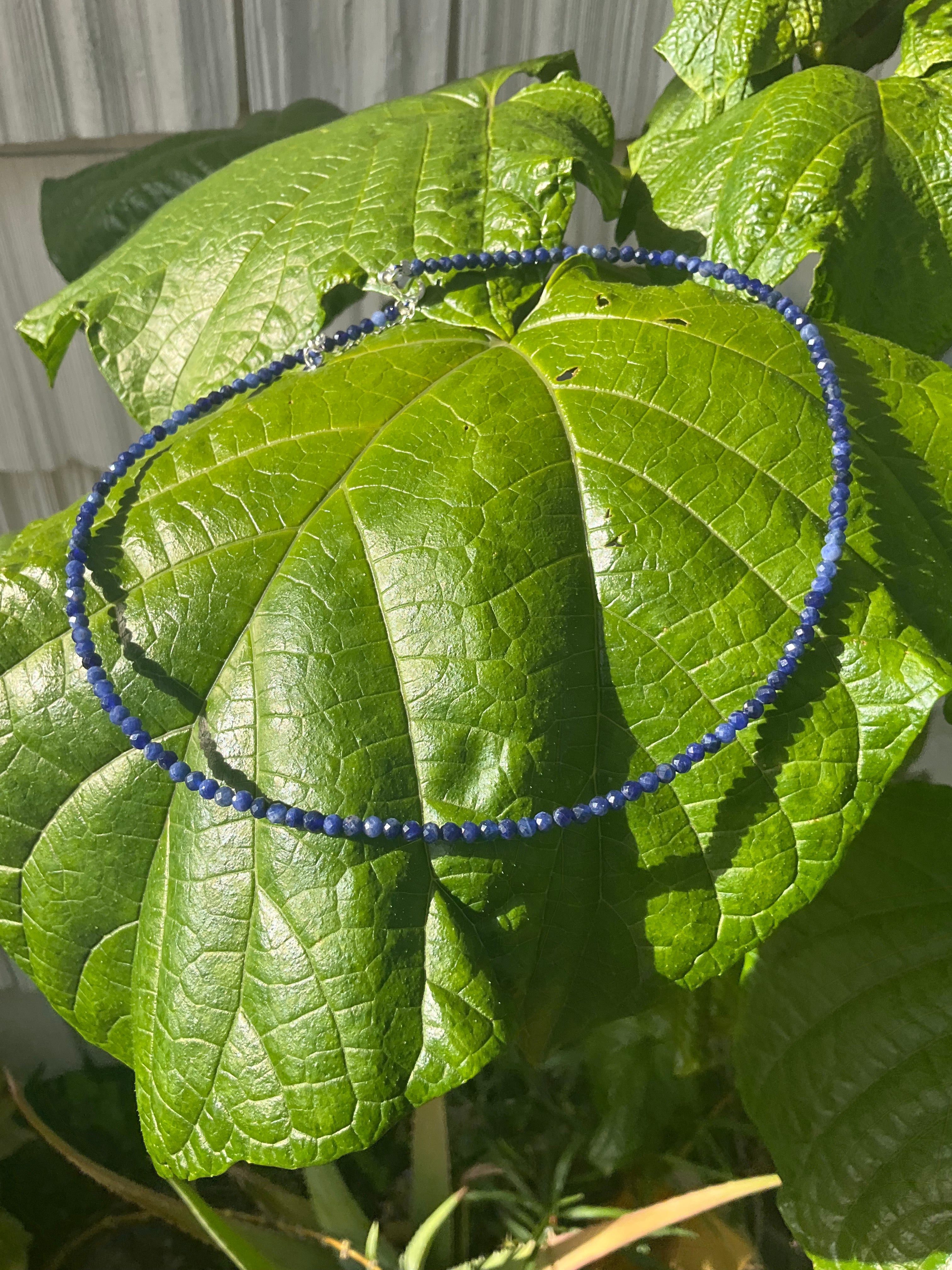 Faceted Crystal Necklace
