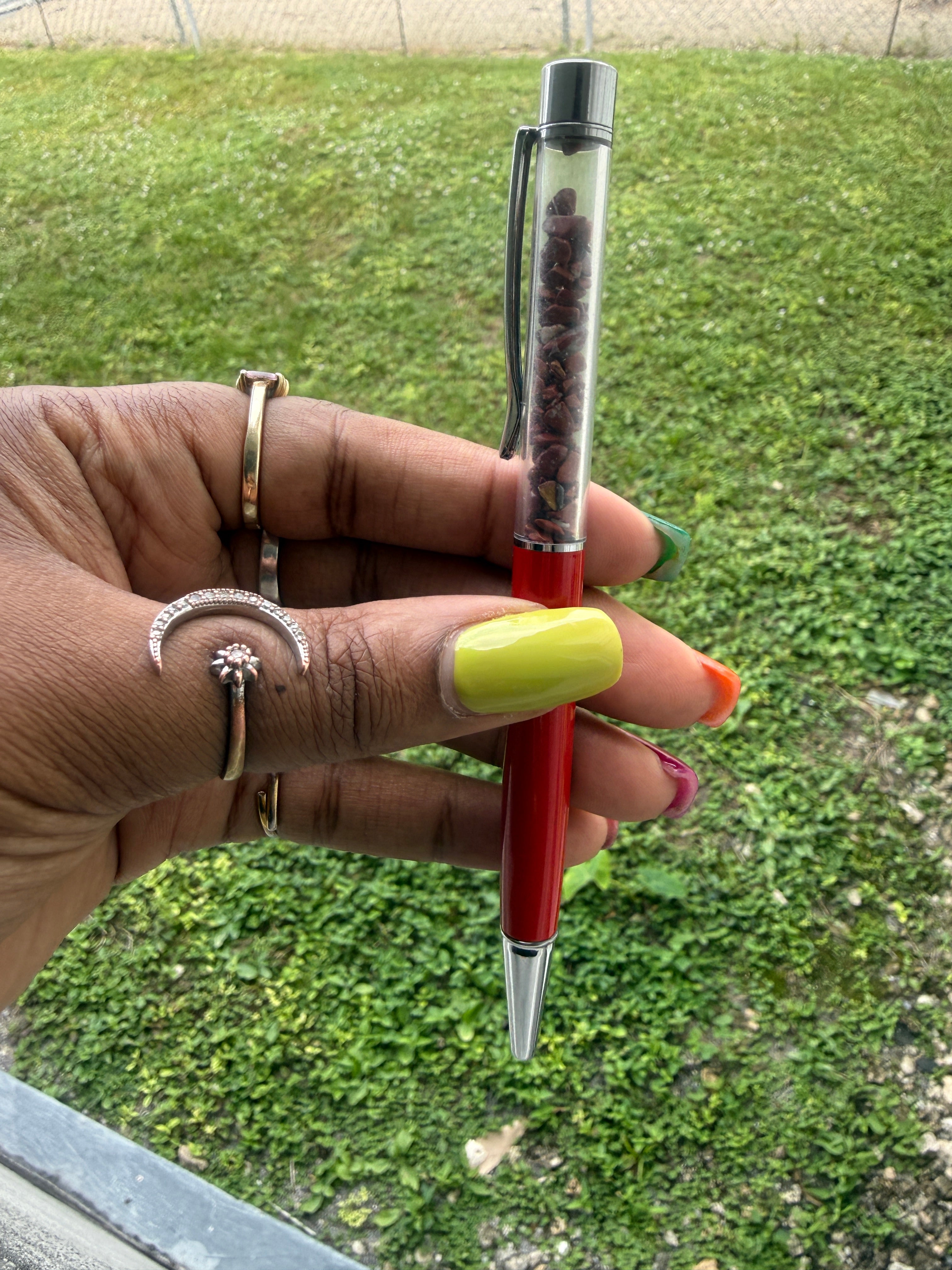 Crystal Gemstone Pen