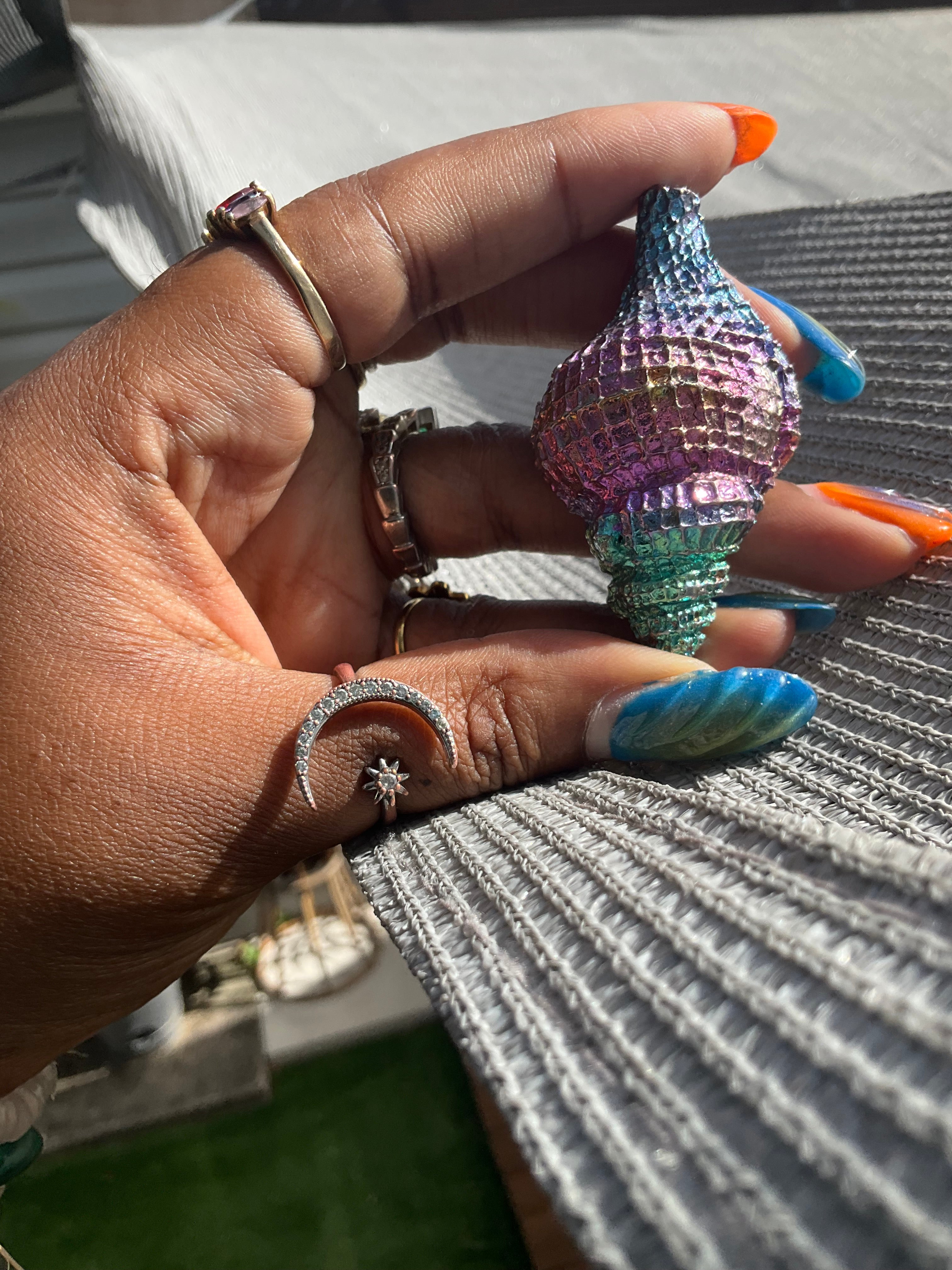 Bismuth shell or turtle