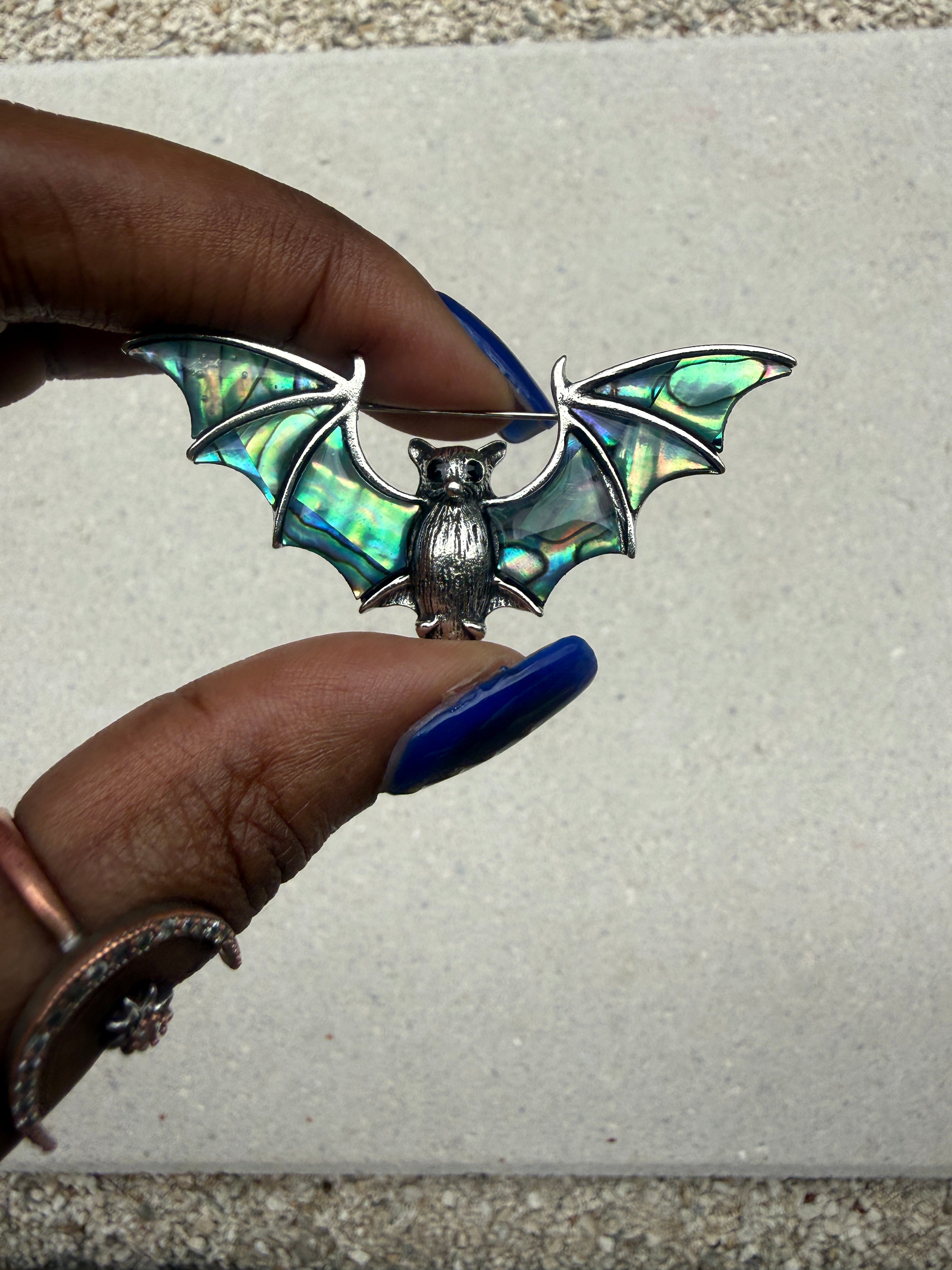 Bat Brooch