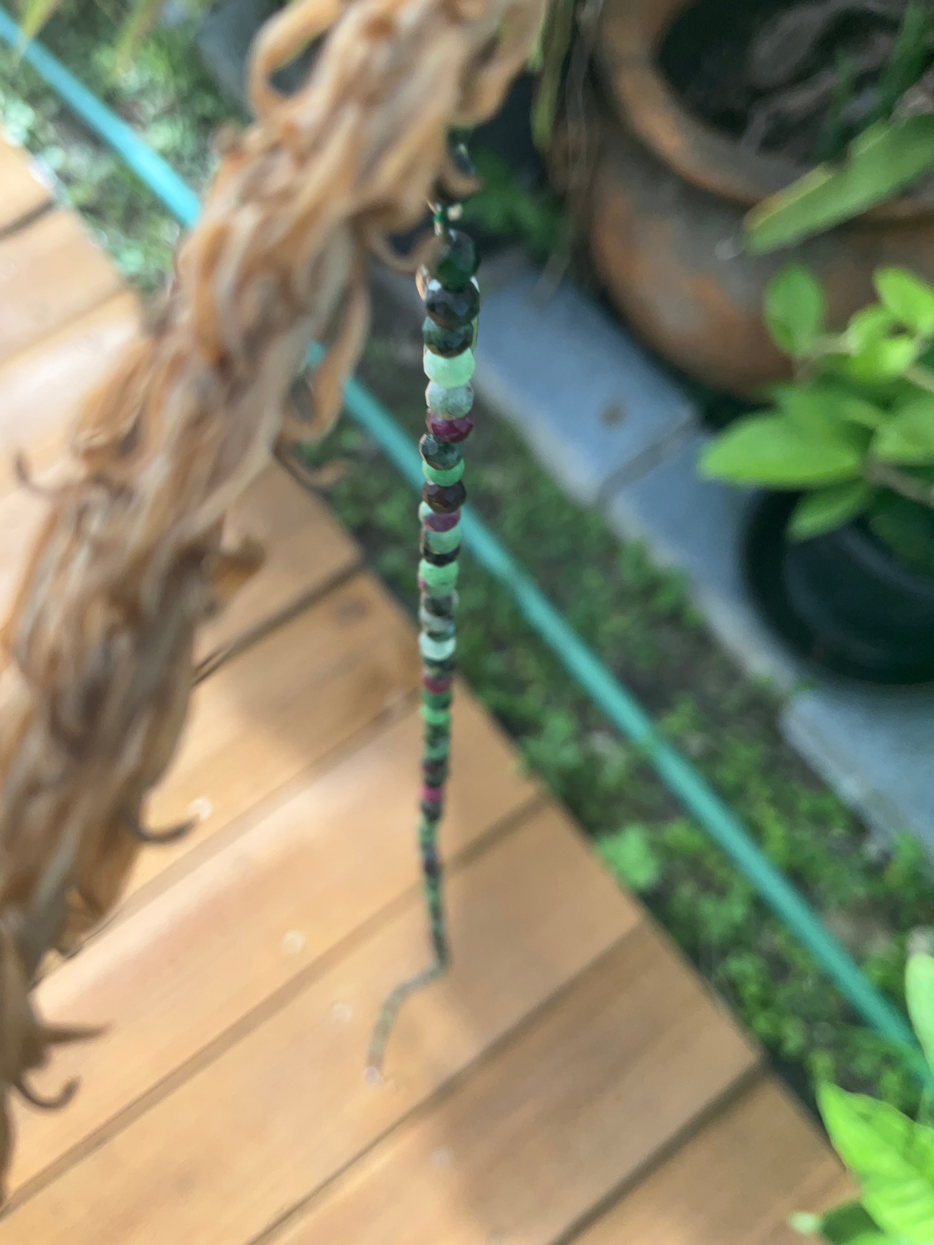 Faceted Crystal Necklace