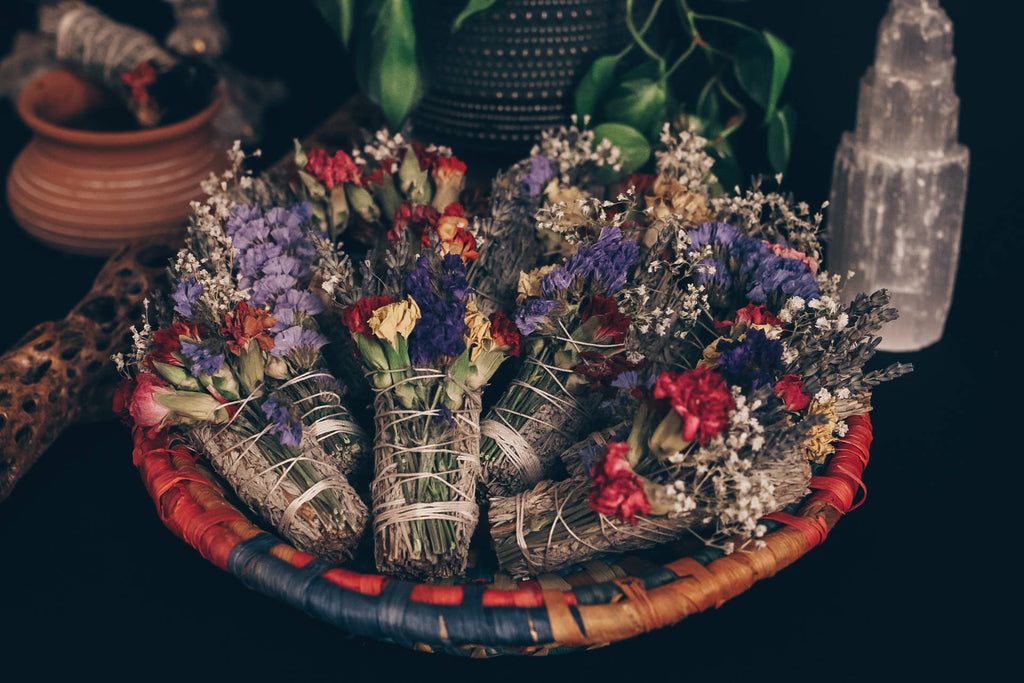 Blue Sage Smoke Bundles - Spiritual Strength & Positive Habits