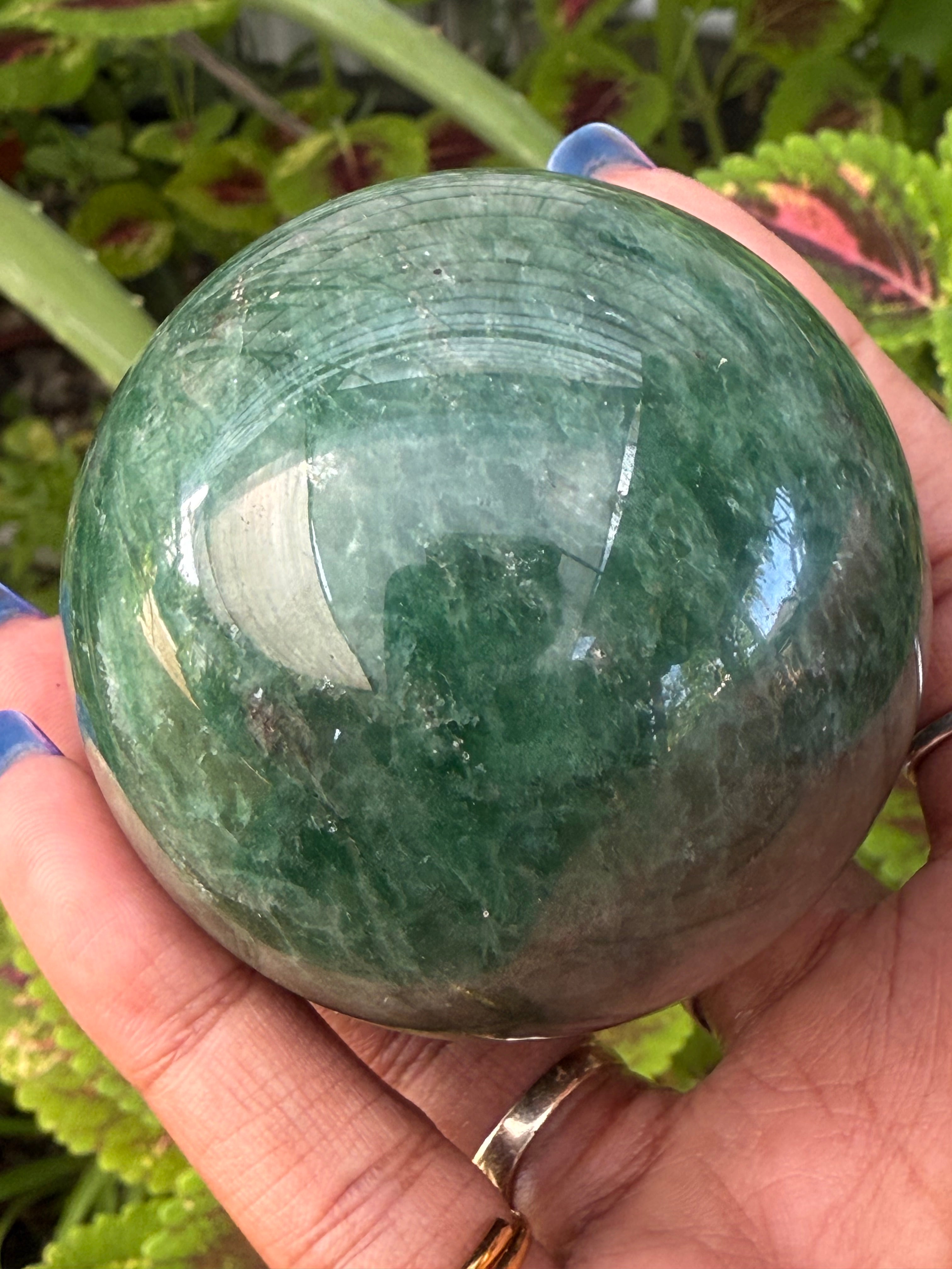 Green Strawberry Sphere