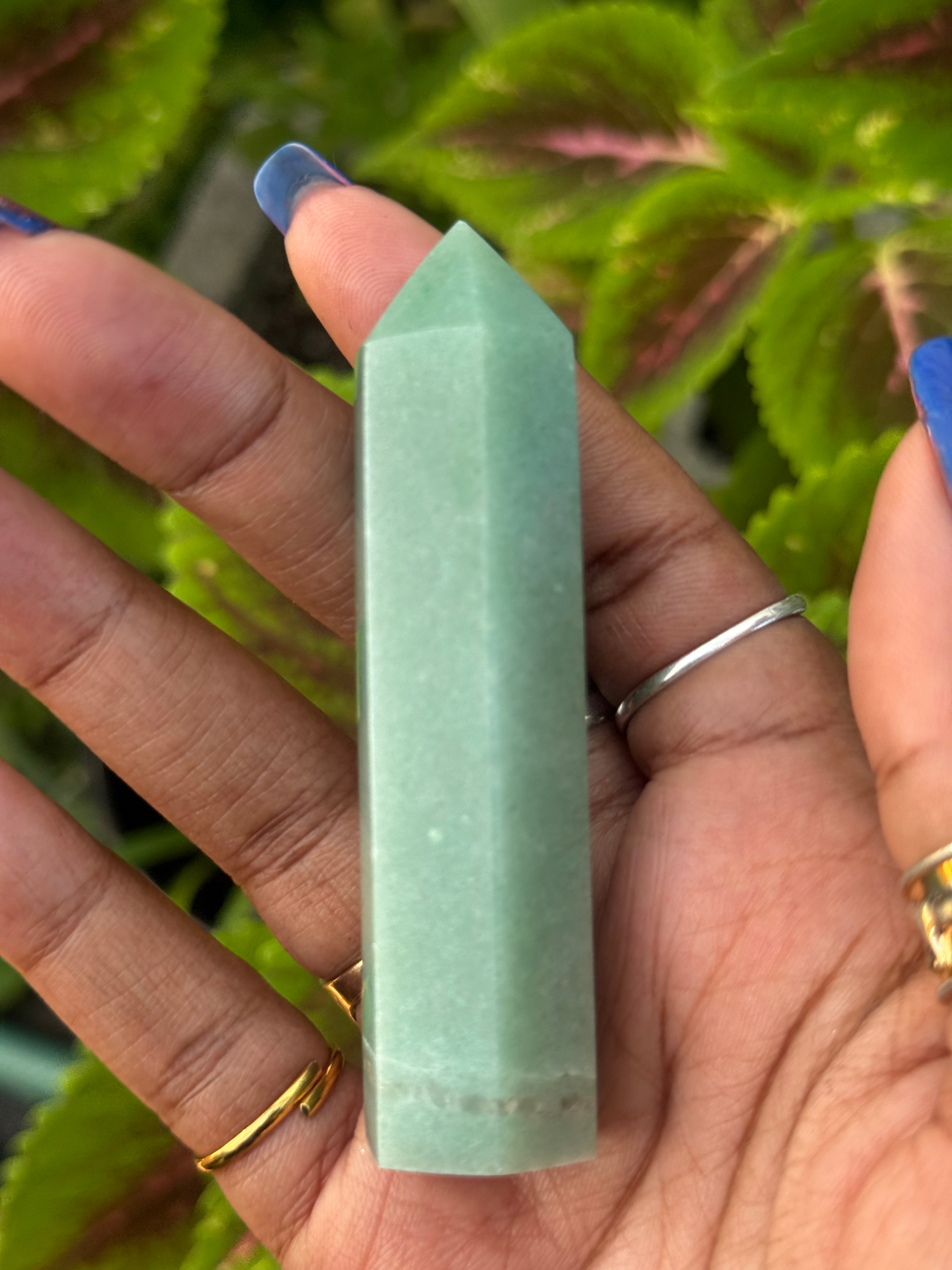 Green Aventurine Point